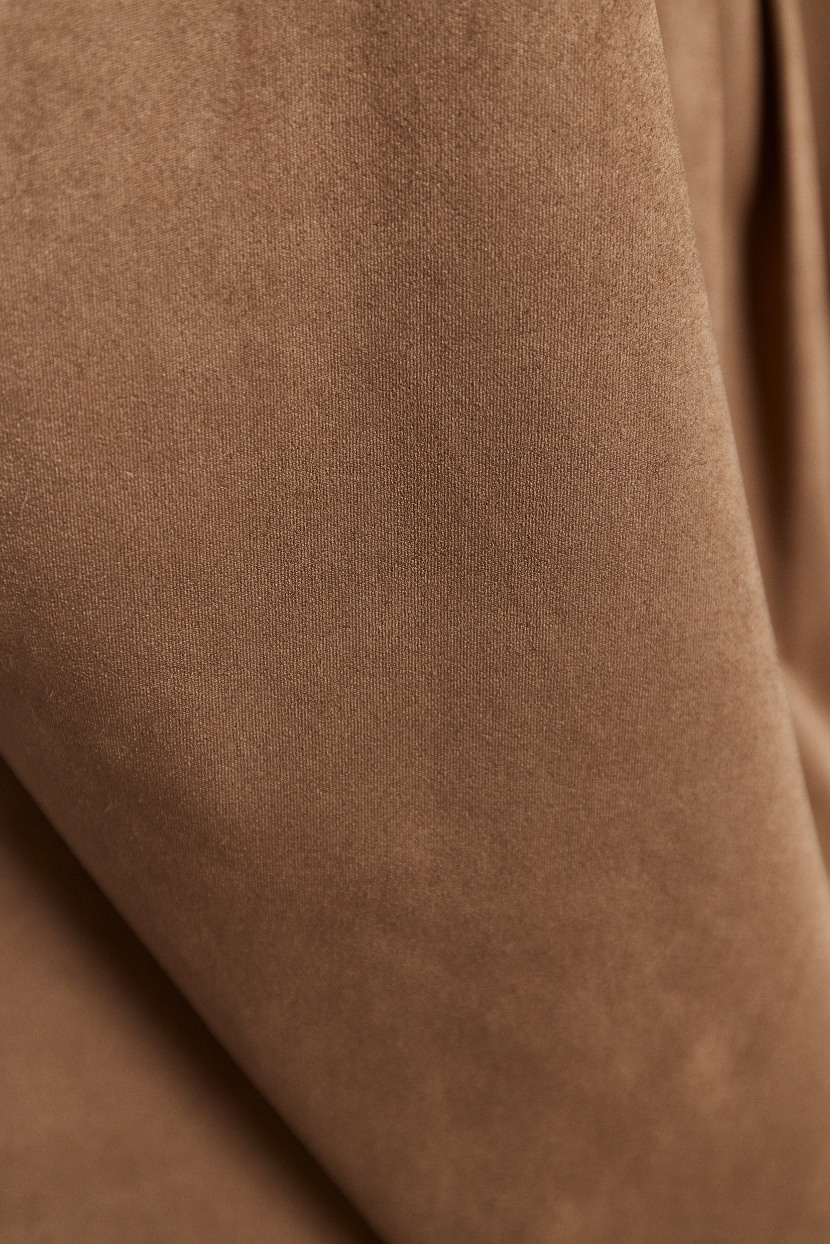 Stephanie | Veste brune en faux suède