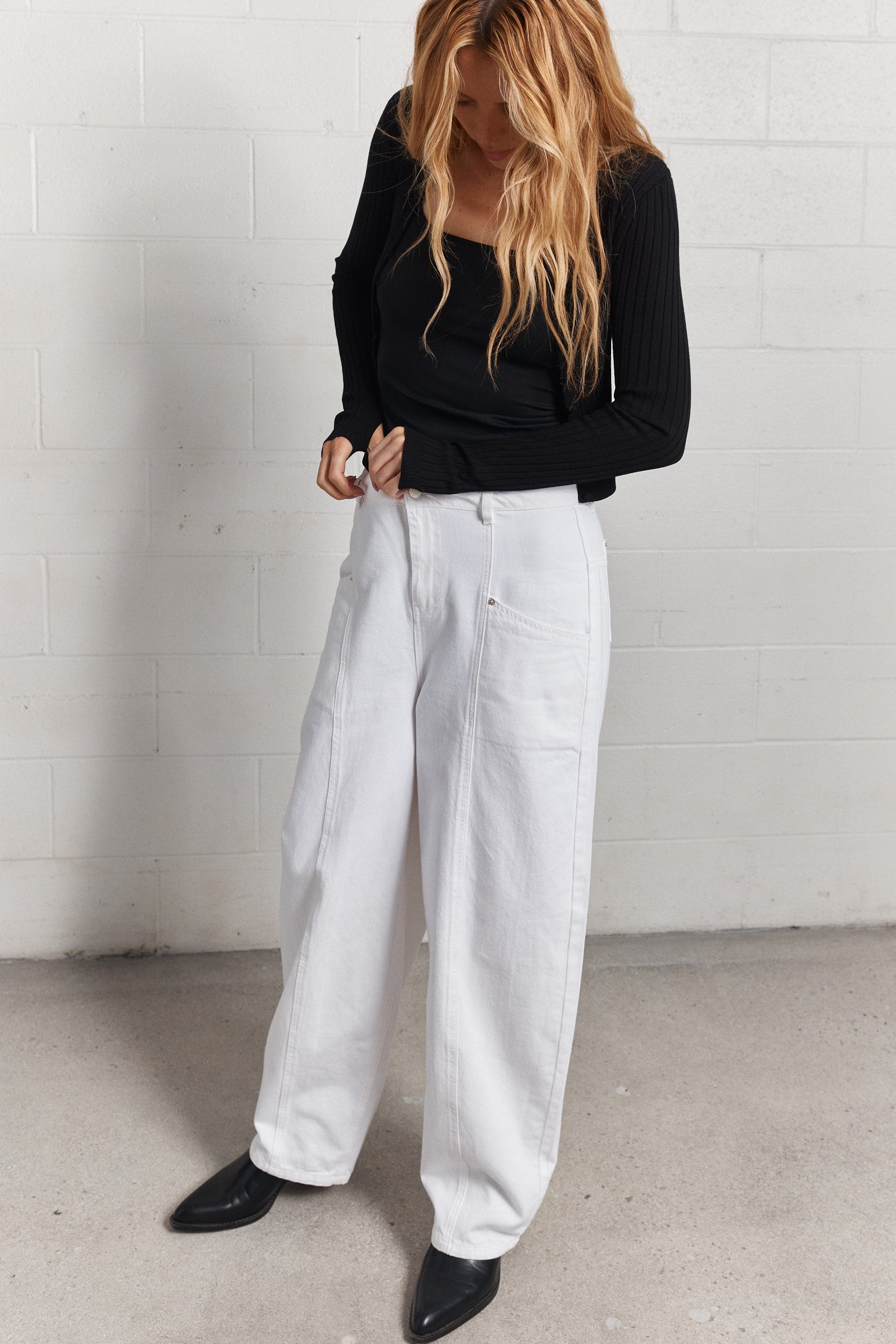 Grant | Short black cardigan
