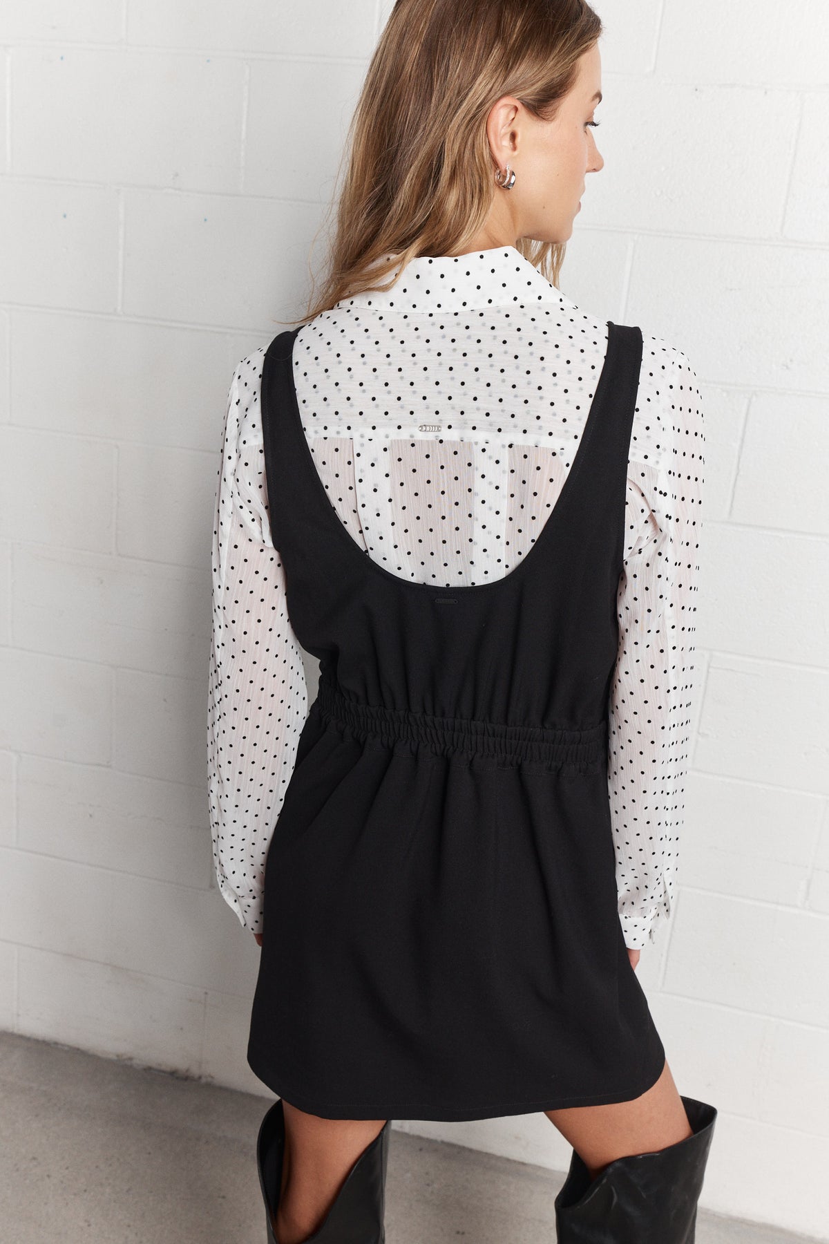 Rhonda | Combinaison courte noire