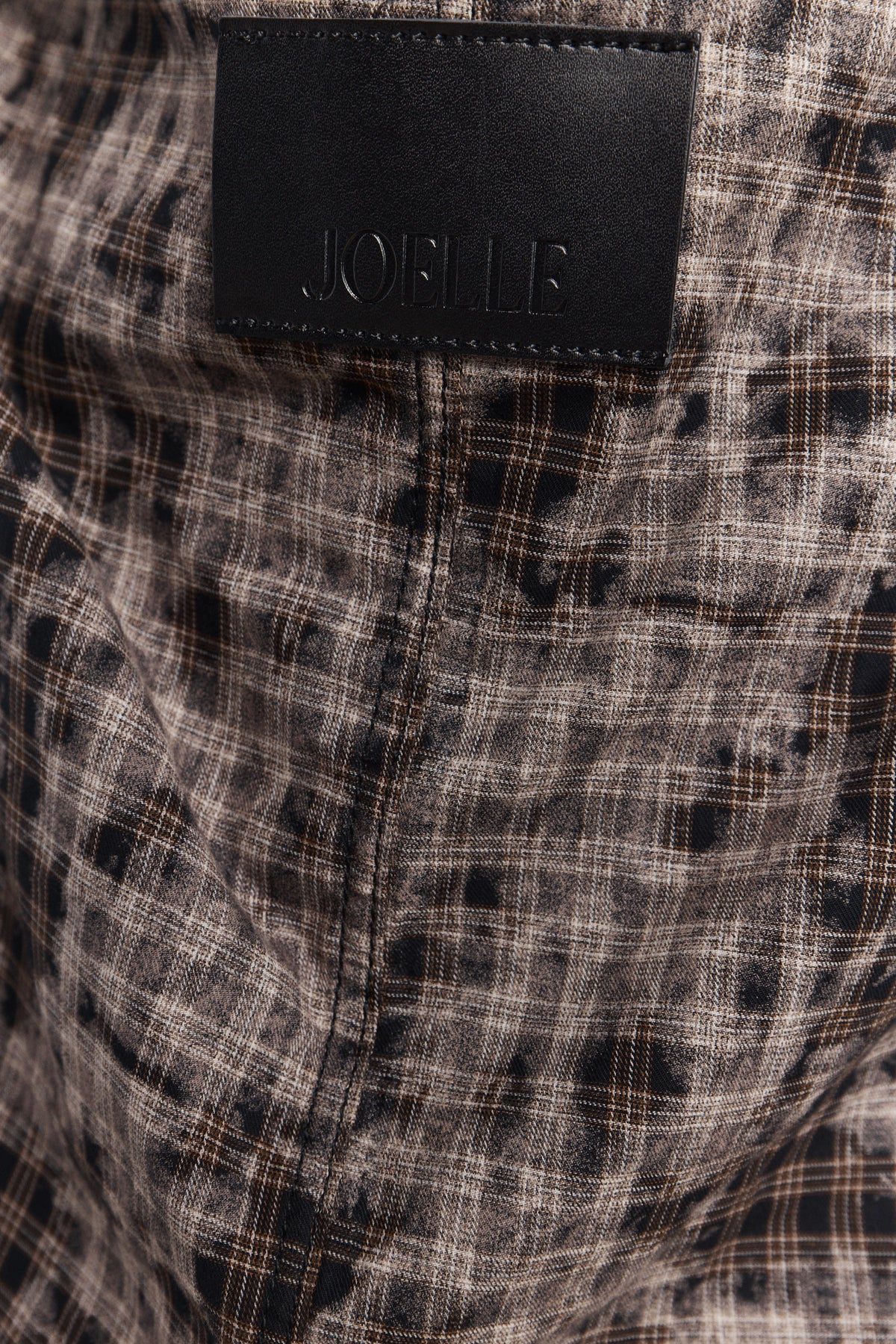 Vertigo | Sac souple à carreaux noirs