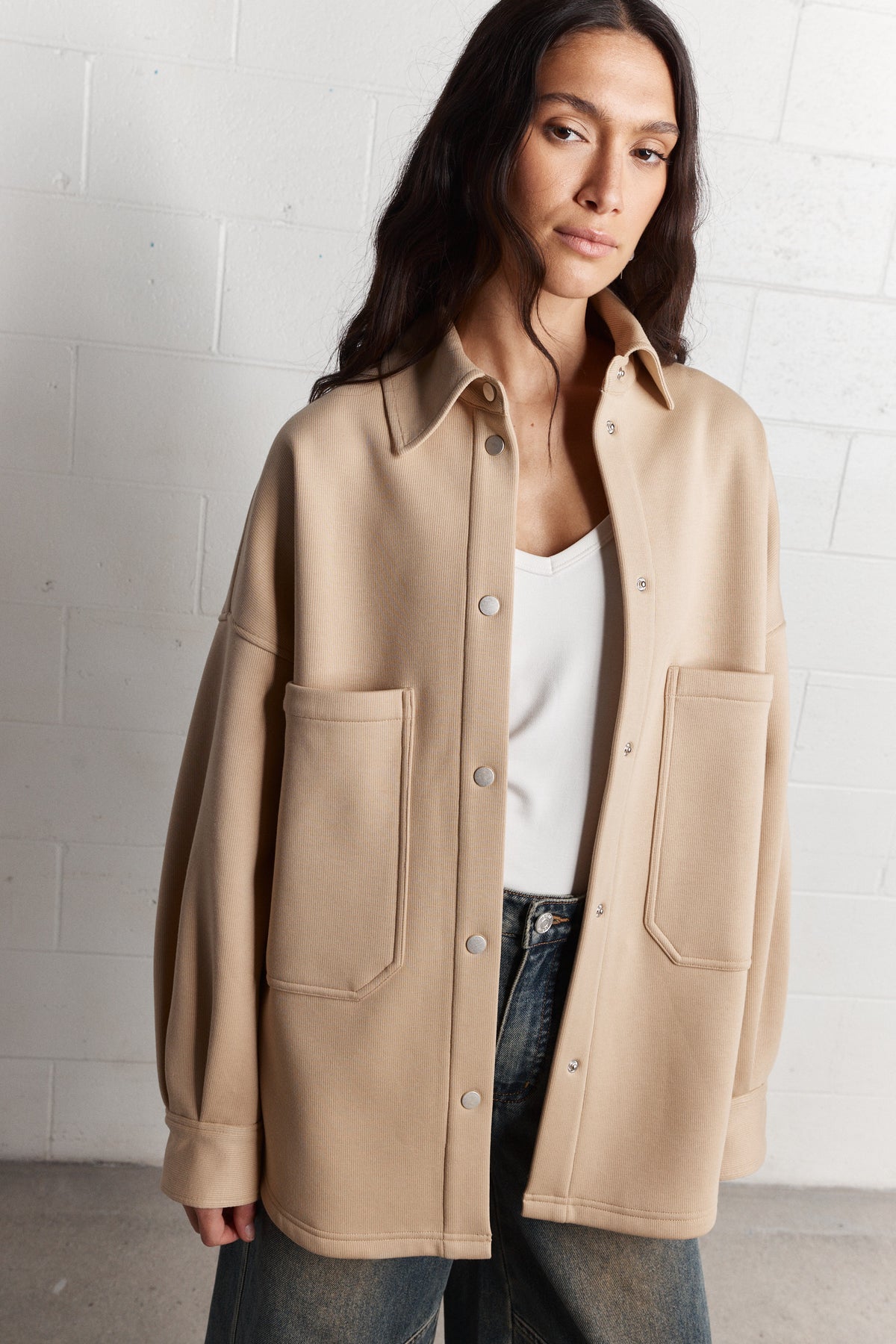 Stephanie | Veste crème