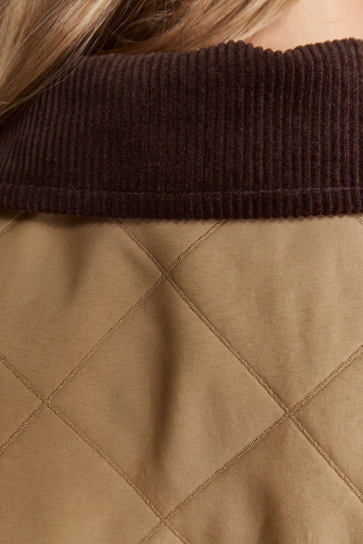 Albern | Veste matelassée camel