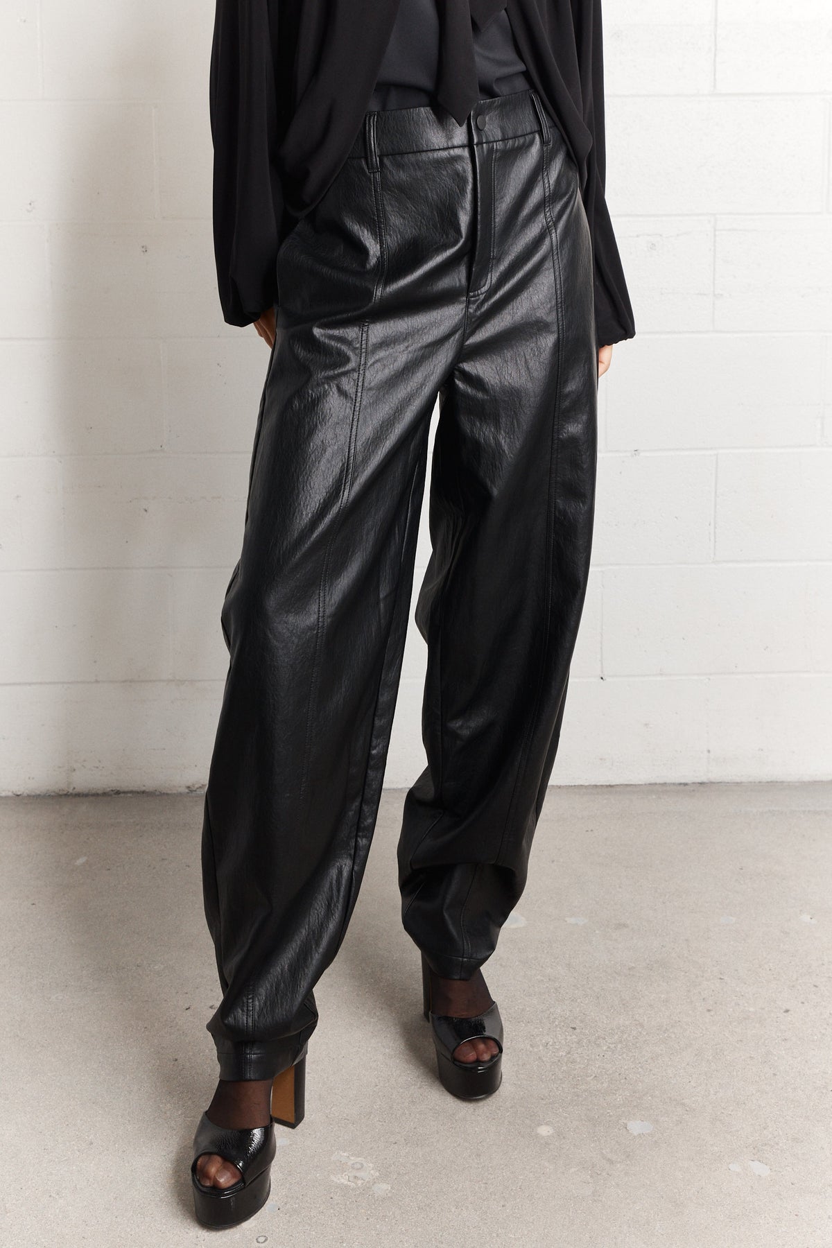 Flavino | Pantalon en similicuir