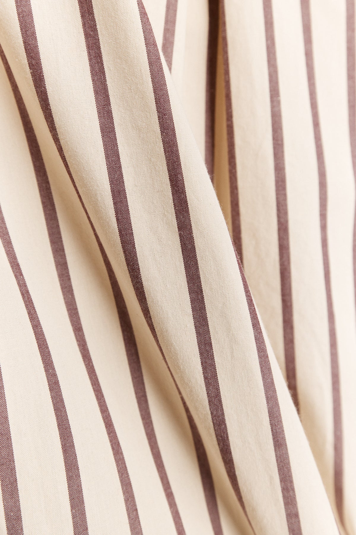 Billy | Chemise beige ample à rayures