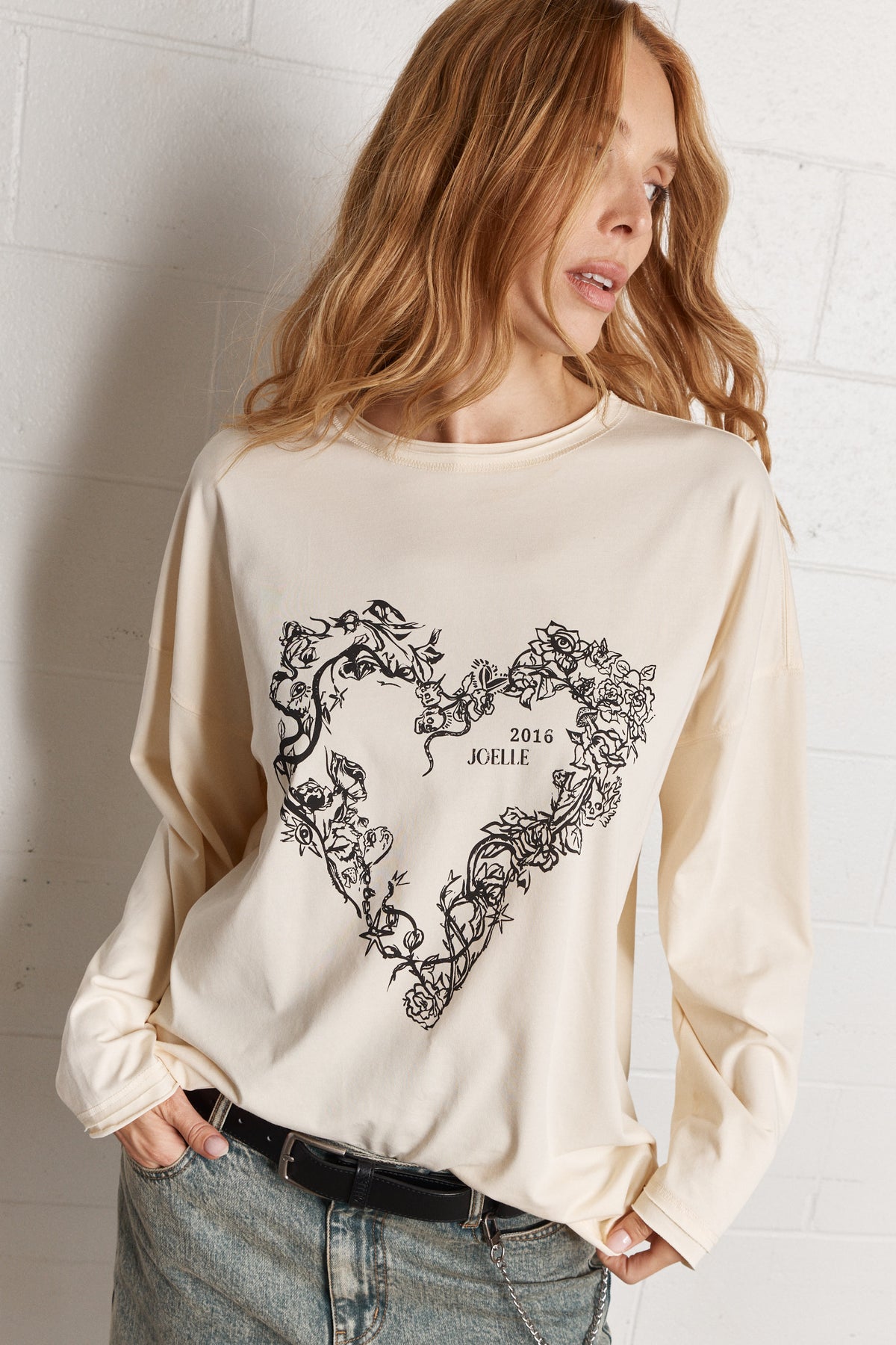 Lillow | Chandail ample jaune beurre