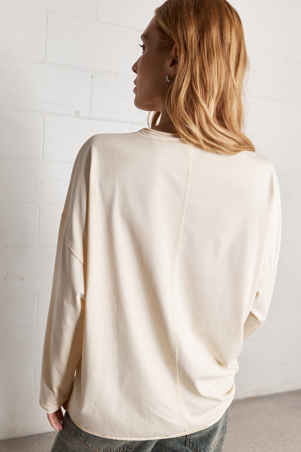 Lillow | Chandail ample jaune beurre