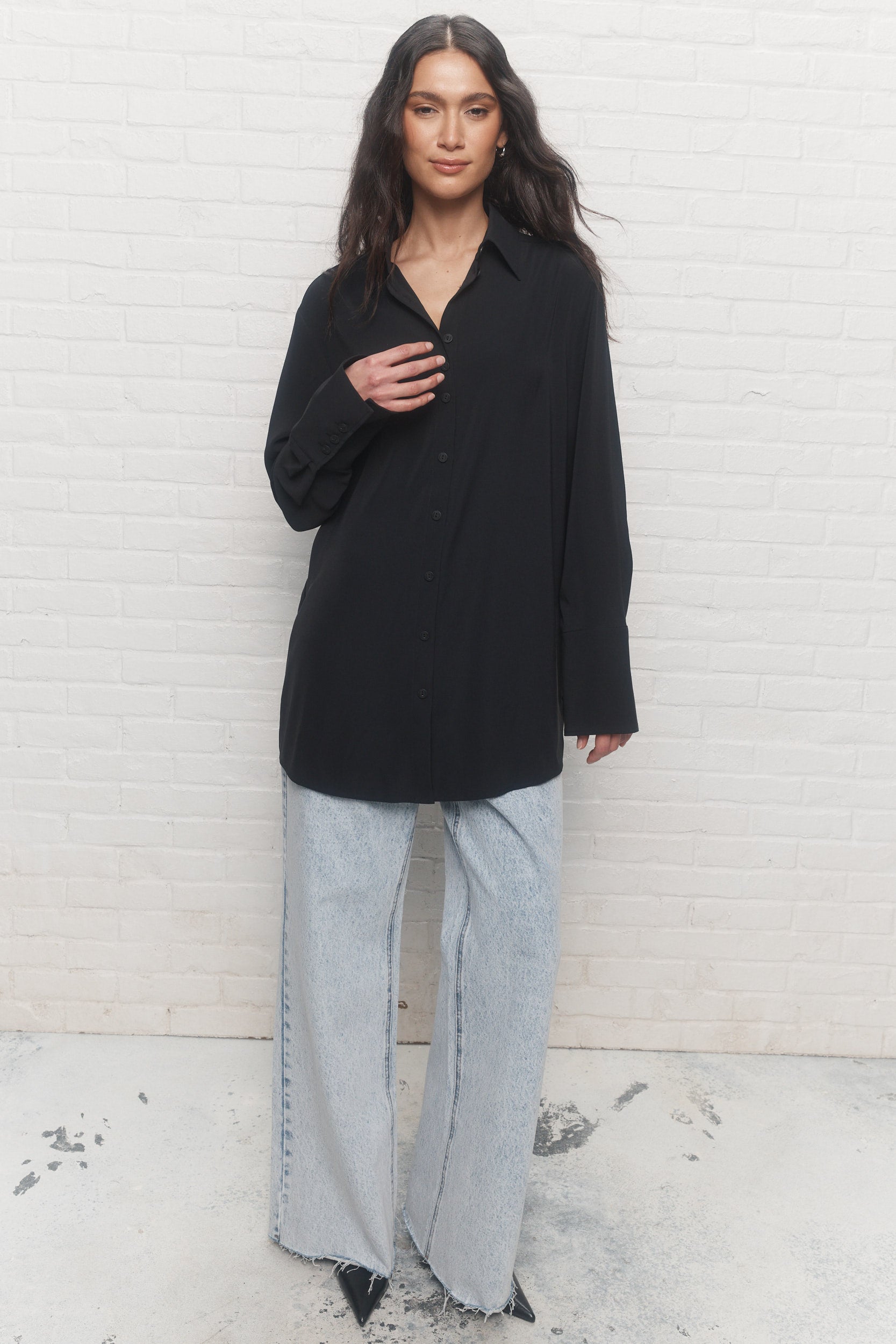 Valentine | Chemise noire