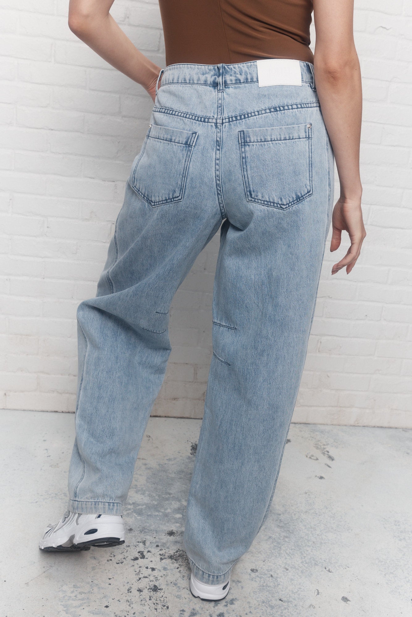 Jacob | Faded Blue Balloon Jeans