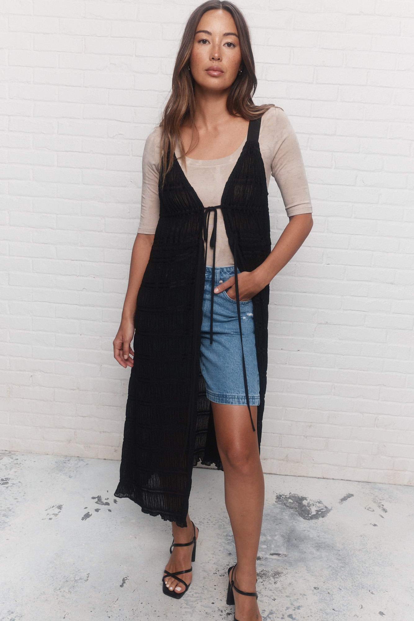 Zoe Dress, Adventure, Bamboo – LTD CAD Retail Blue Sky