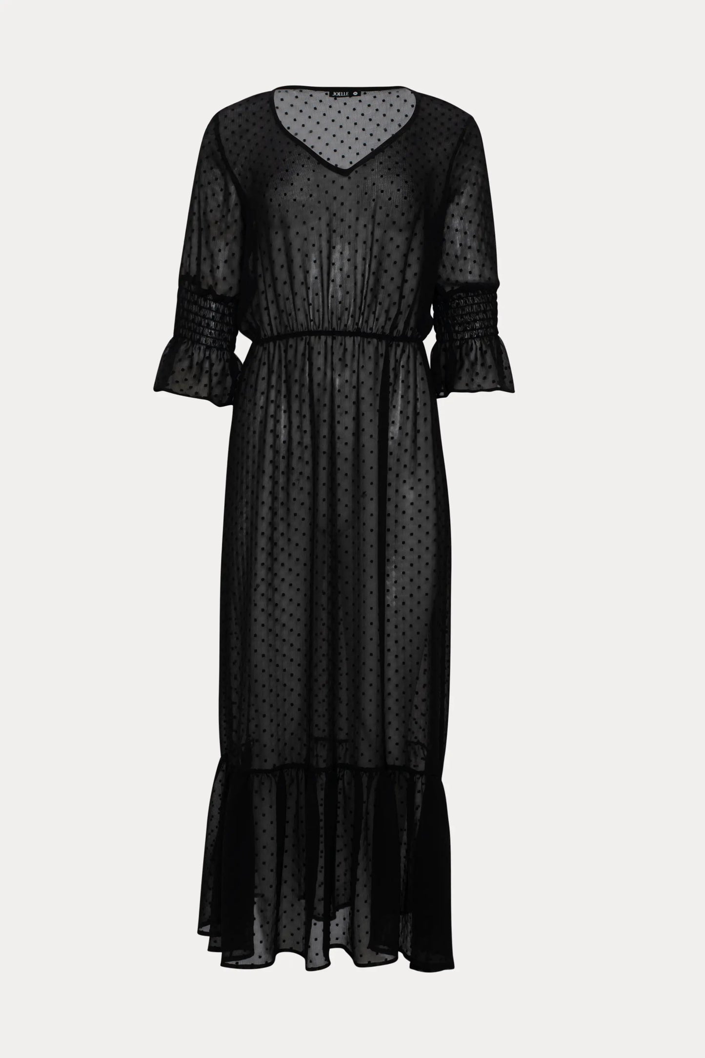 Ebby | Robe maxi noire JOELLE Collection