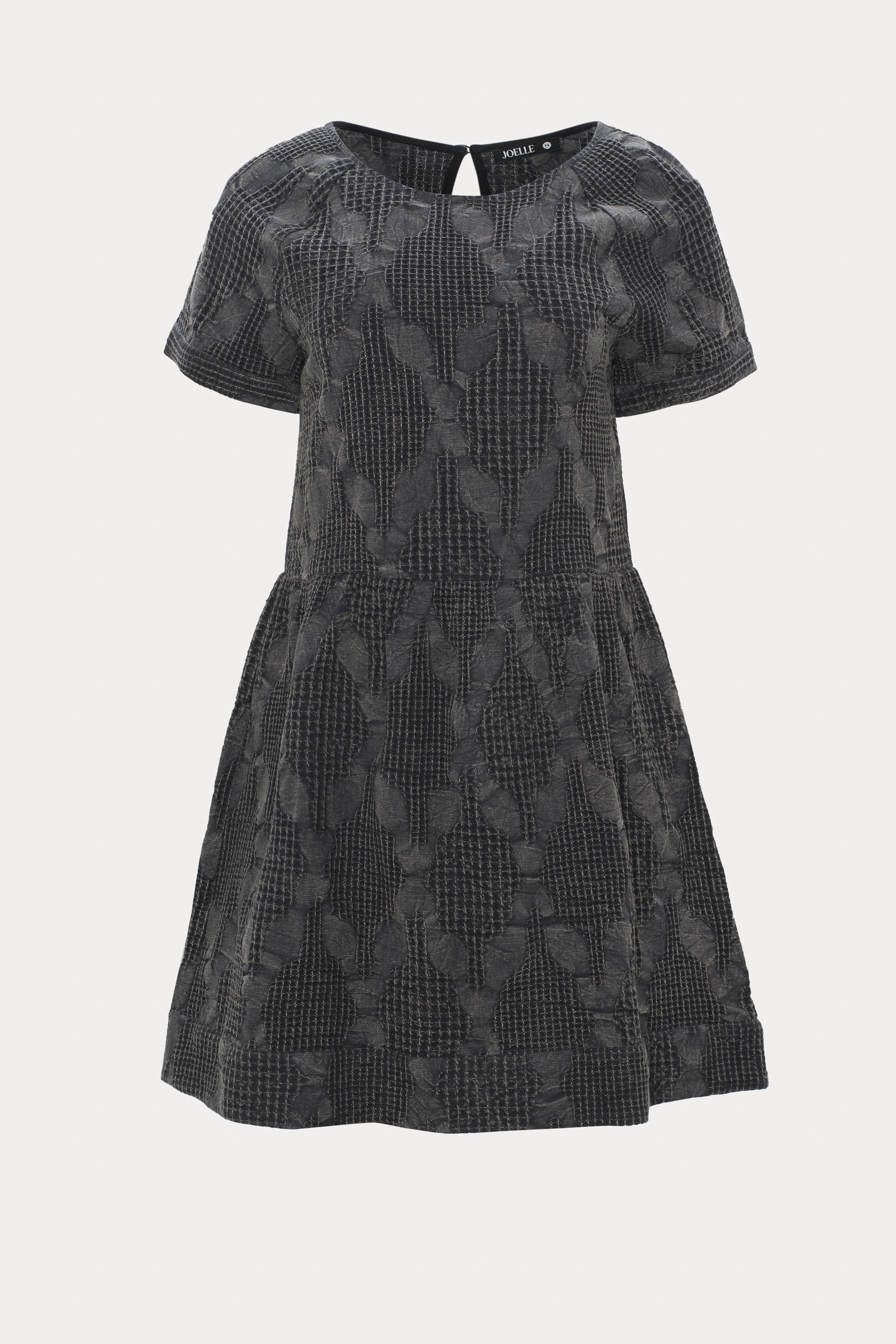 Paola | Robe courte noire