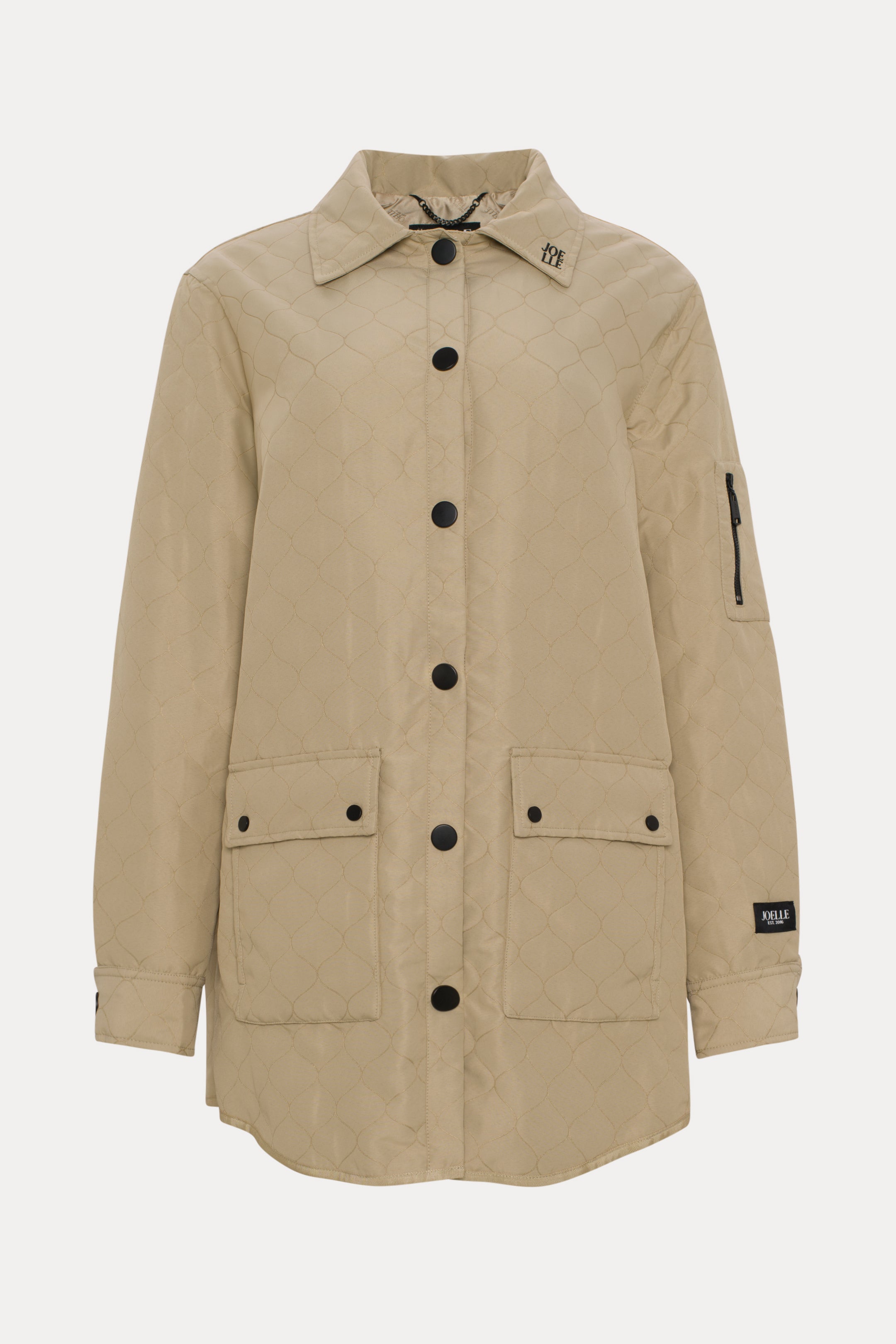 Daly | Veste matelassée beige
