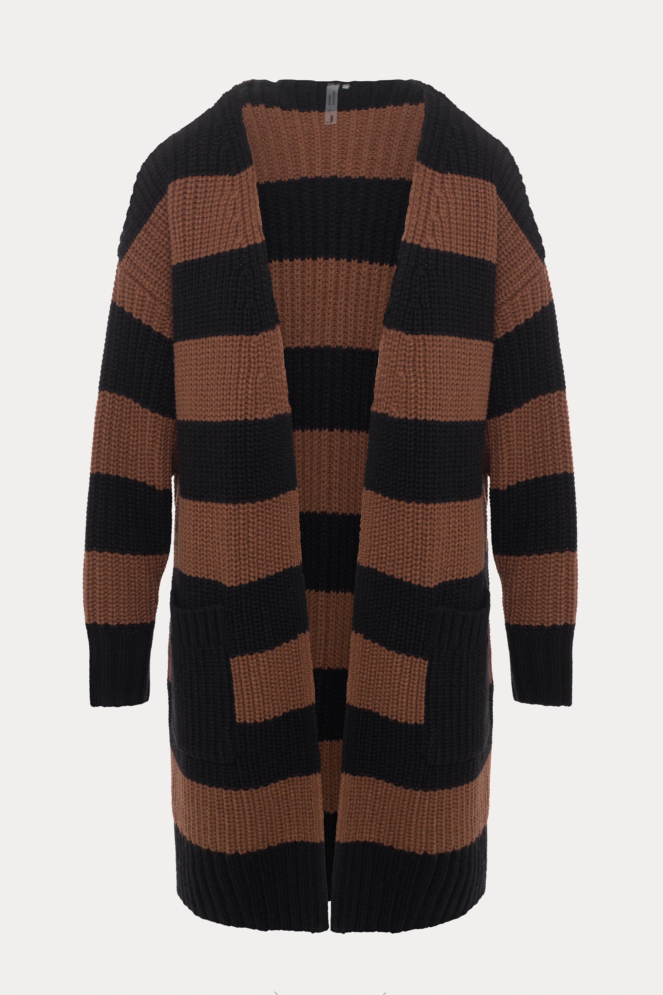 Celine | Long cardigan à rayures