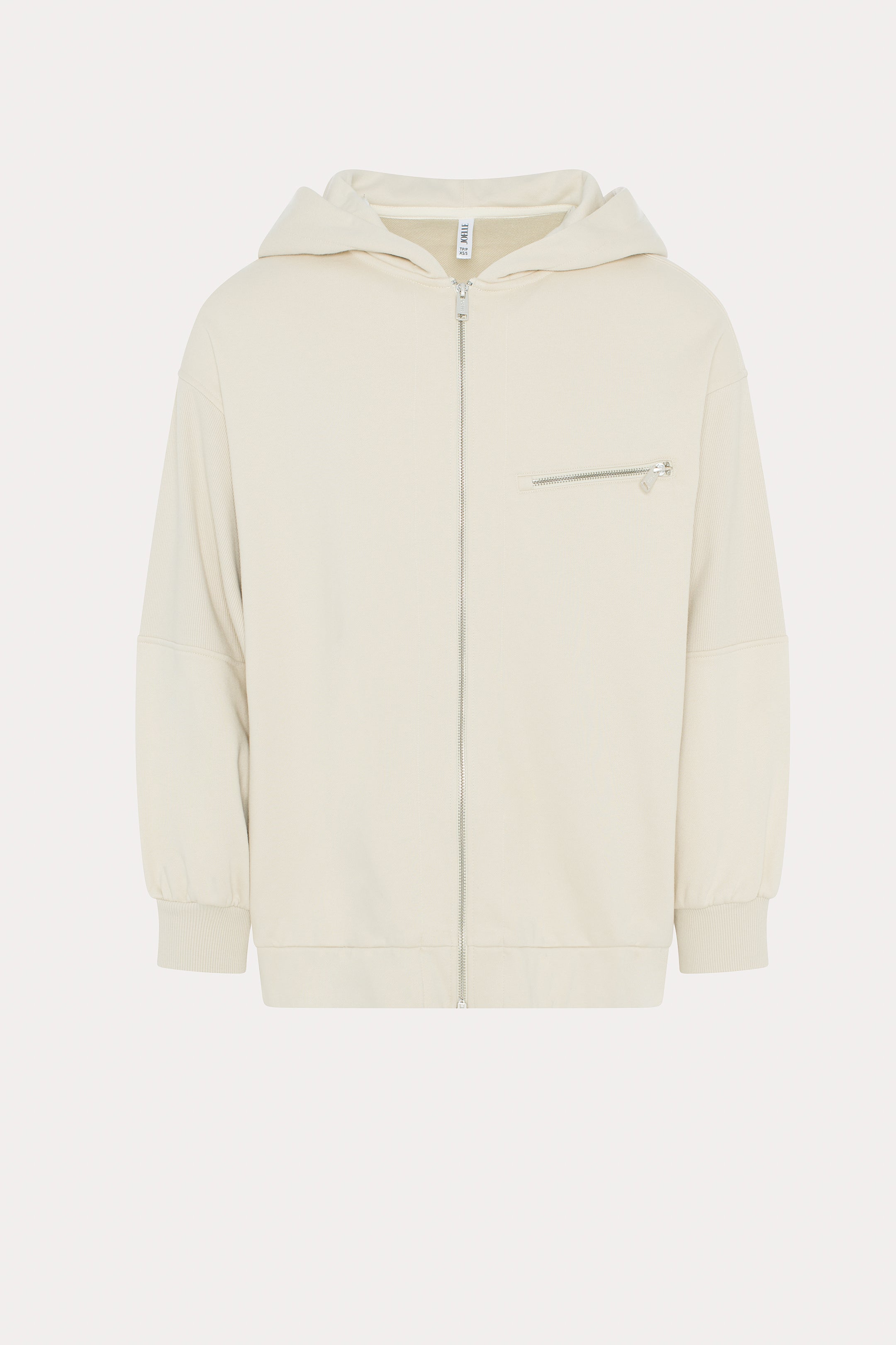 Jasper | Veste crème à capuchon