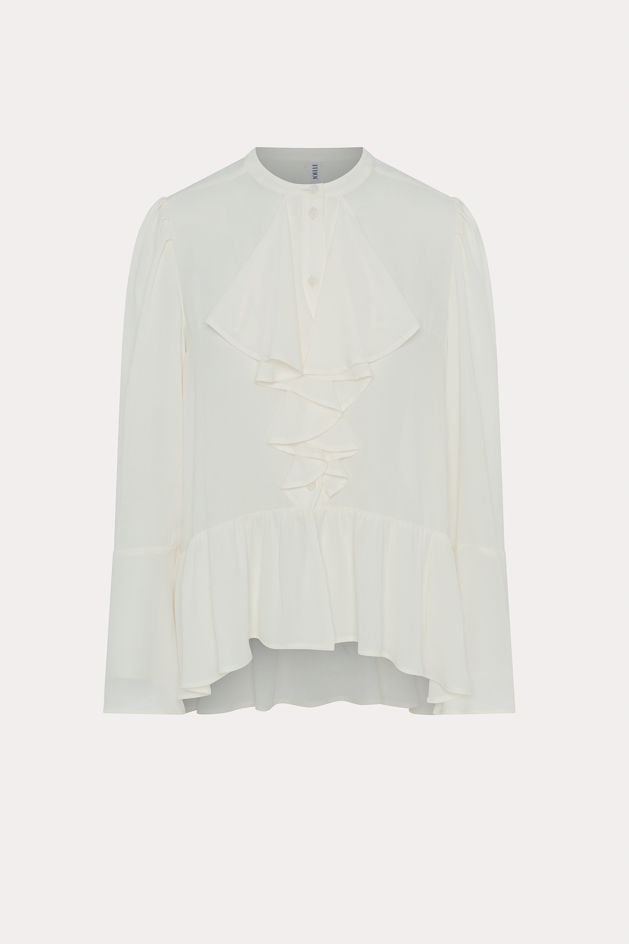 Loki | Blouse crème à volants
