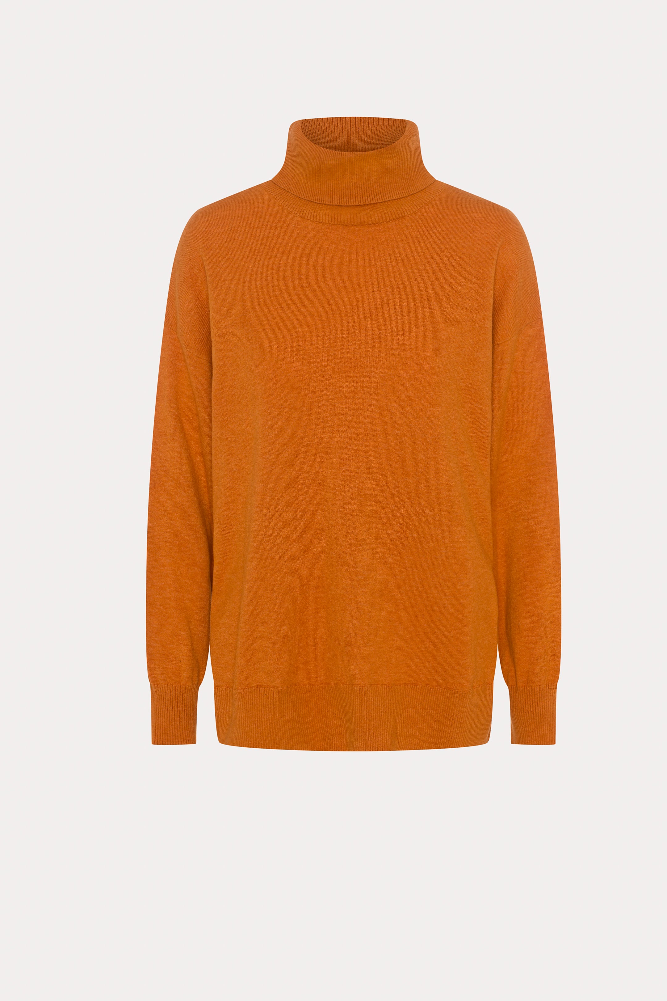 Sinclair | Chandail orange à col roulé