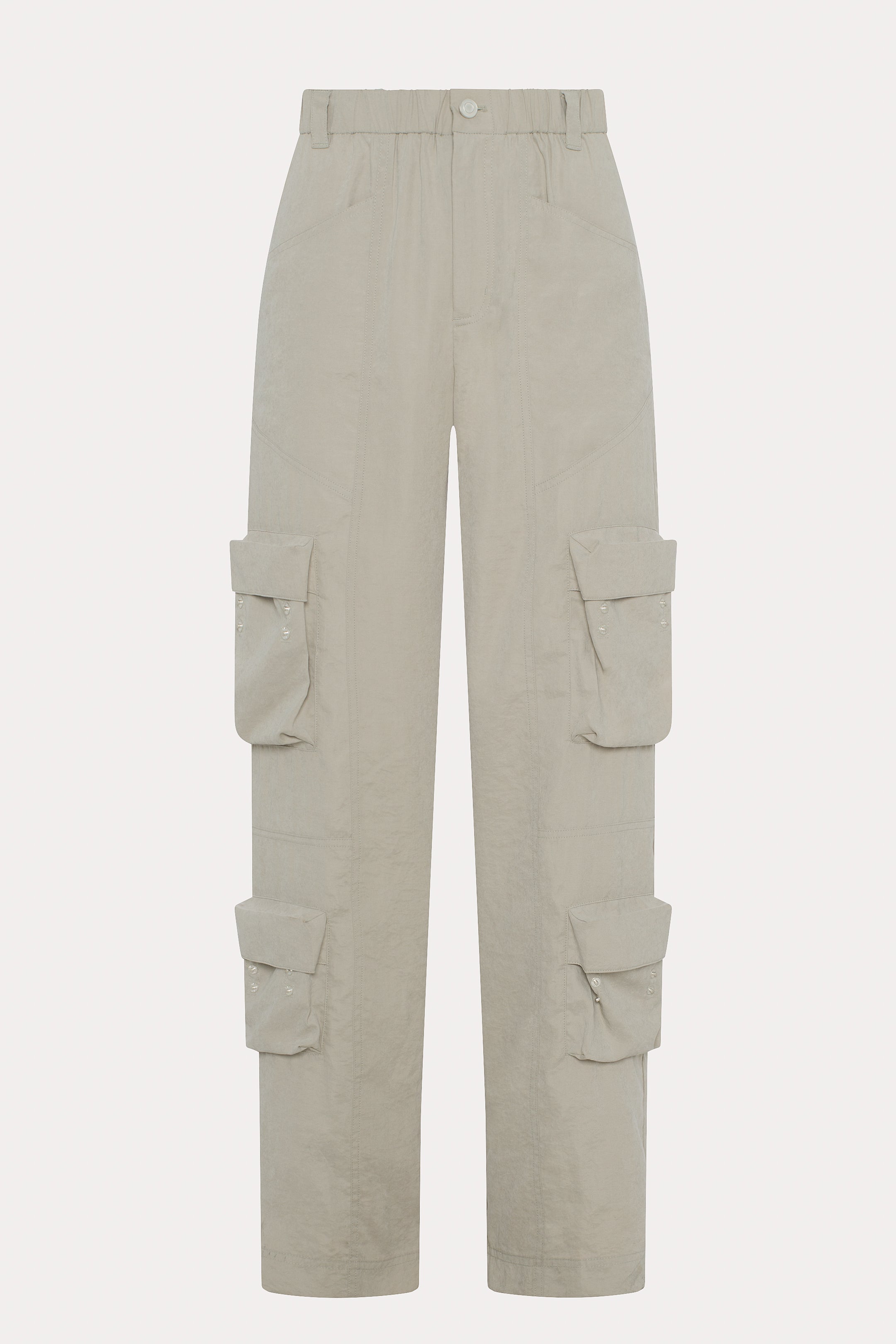 Gisele | Pantalon cargo beige