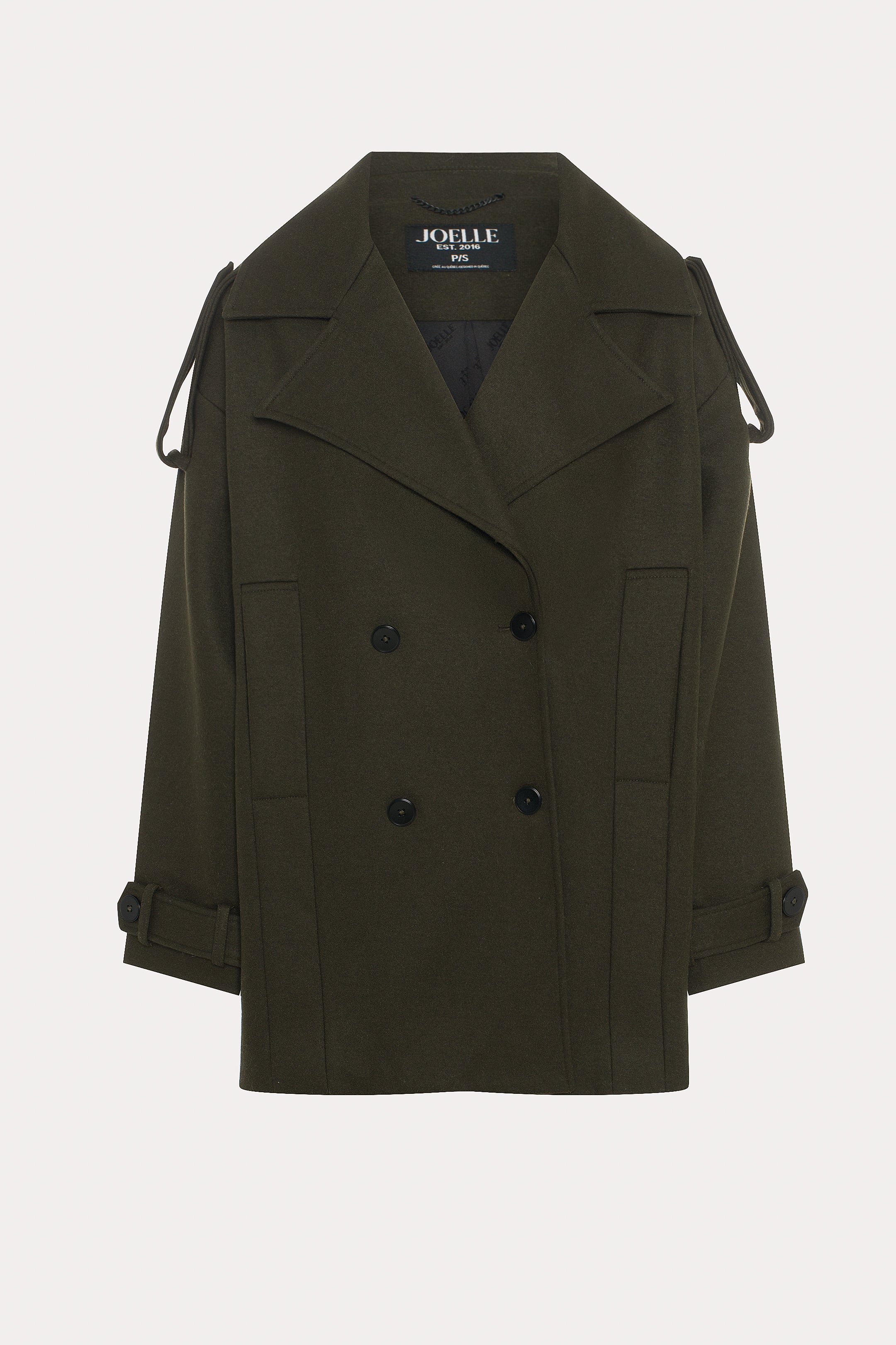 Georgie | Green pea coat