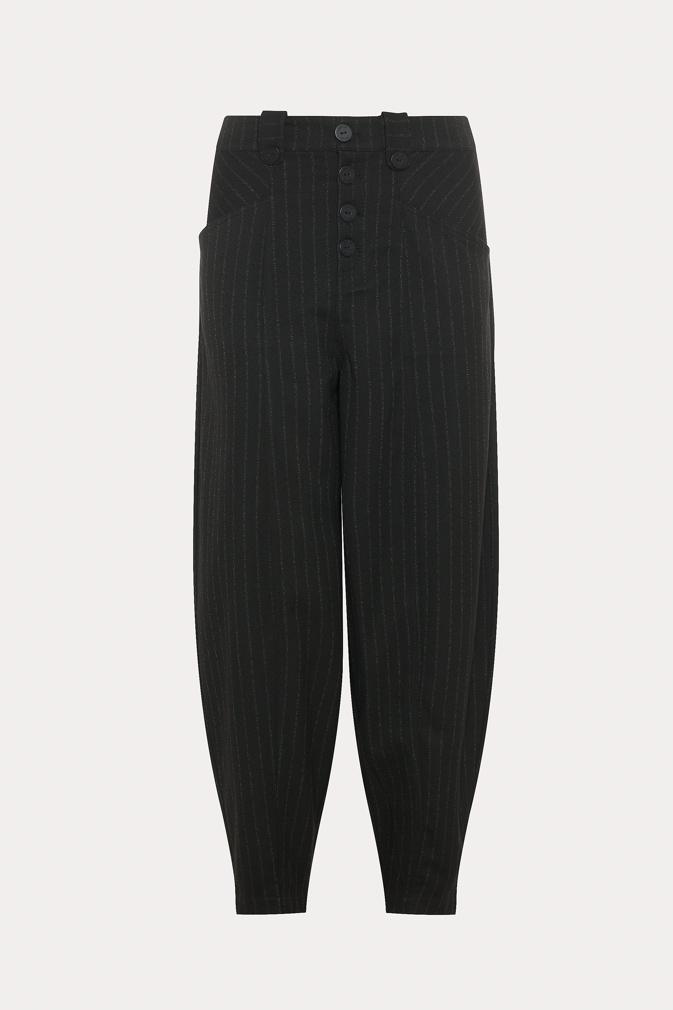 Gavin | Black striped pants