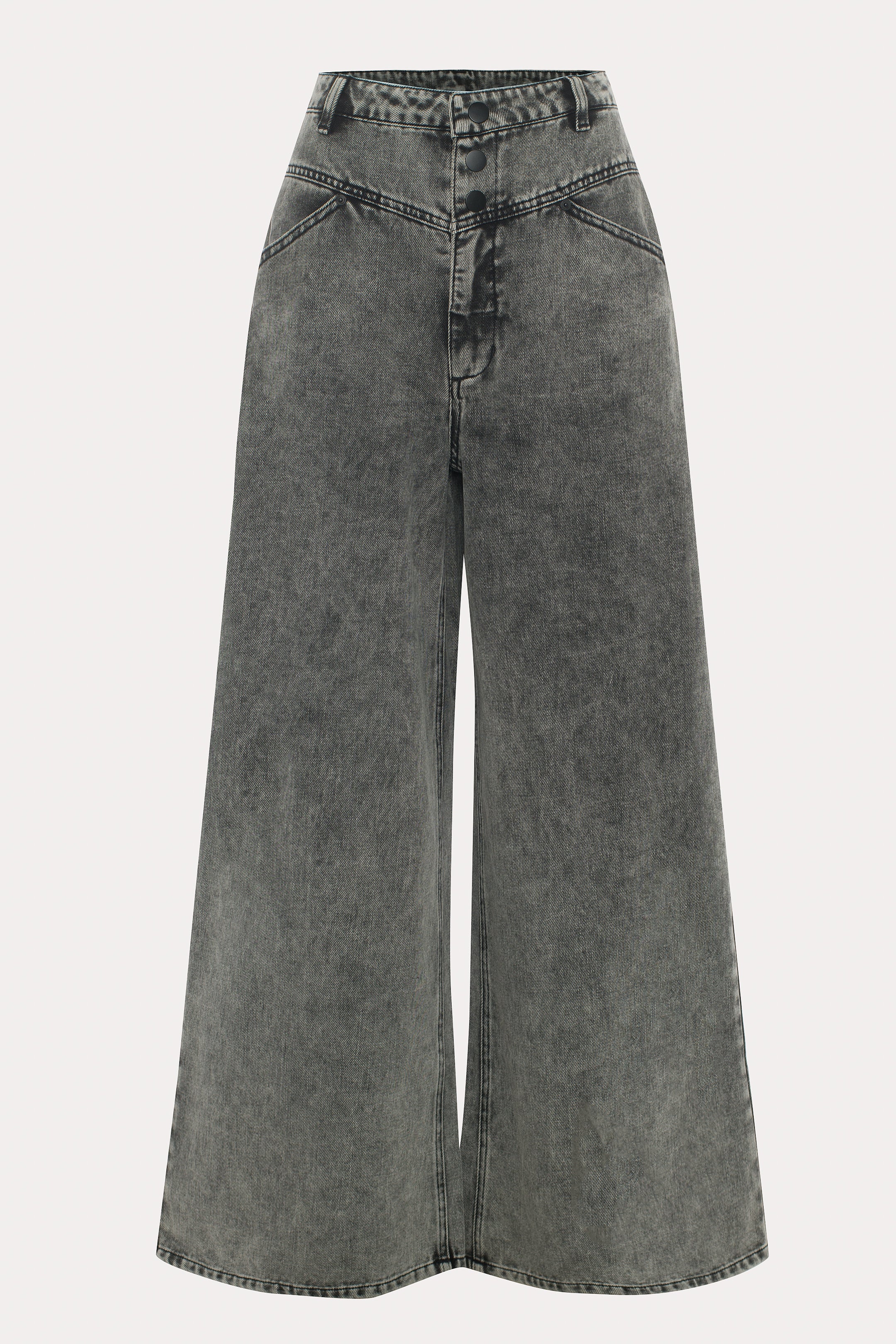 Ruby | Jean gris délavé