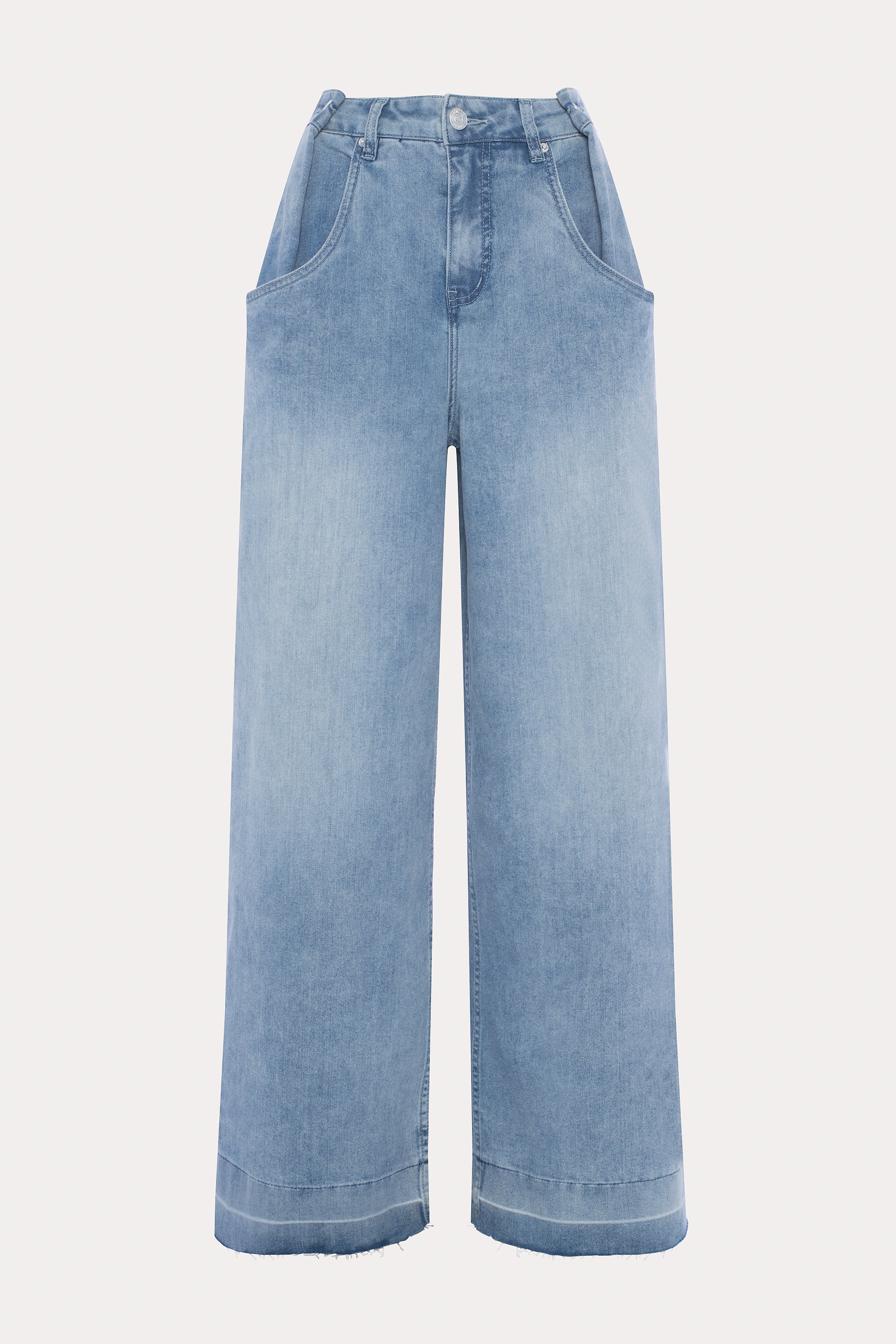 Allure | Faded blue jeans