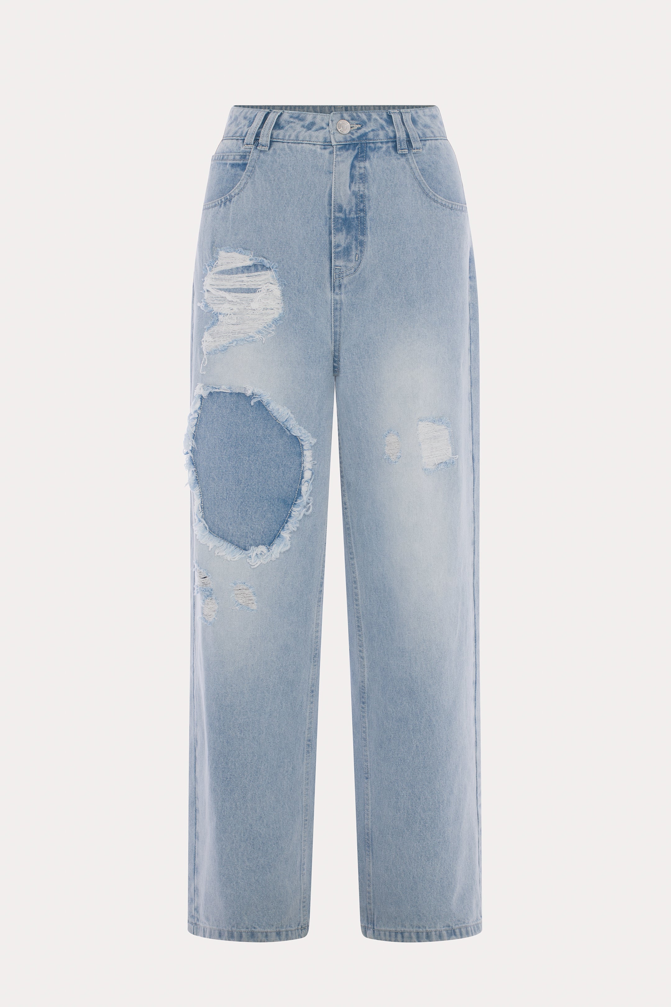 Lux | Jean bleu pâle délavé