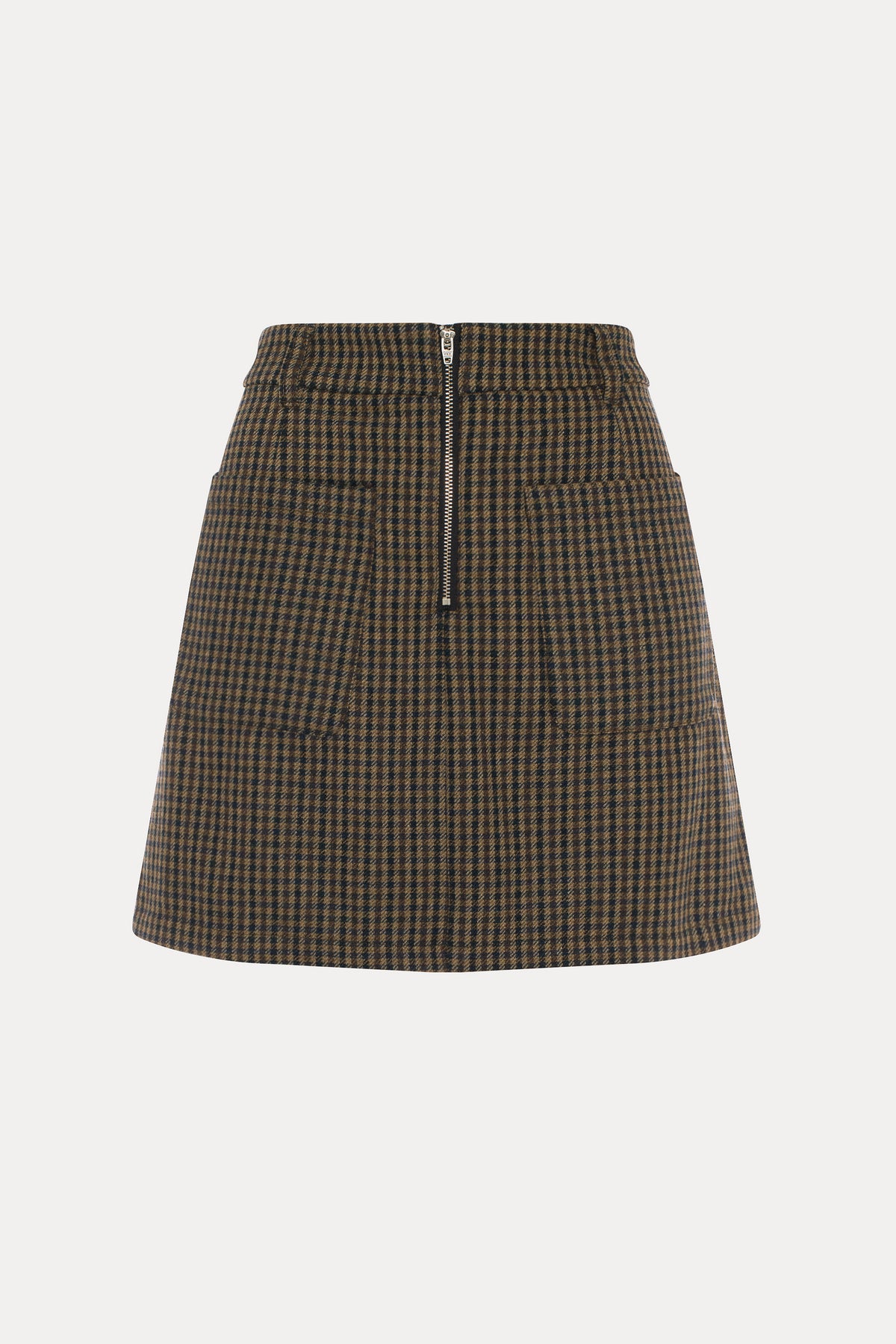 Andria | Green plaid skort