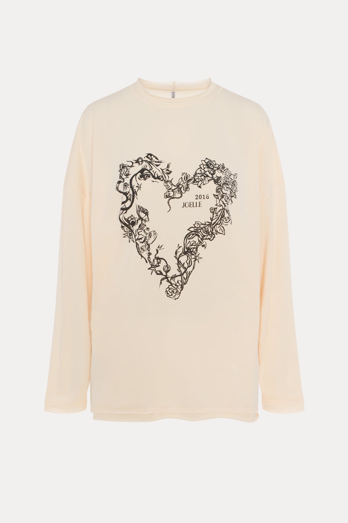 Lillow | Chandail ample jaune beurre