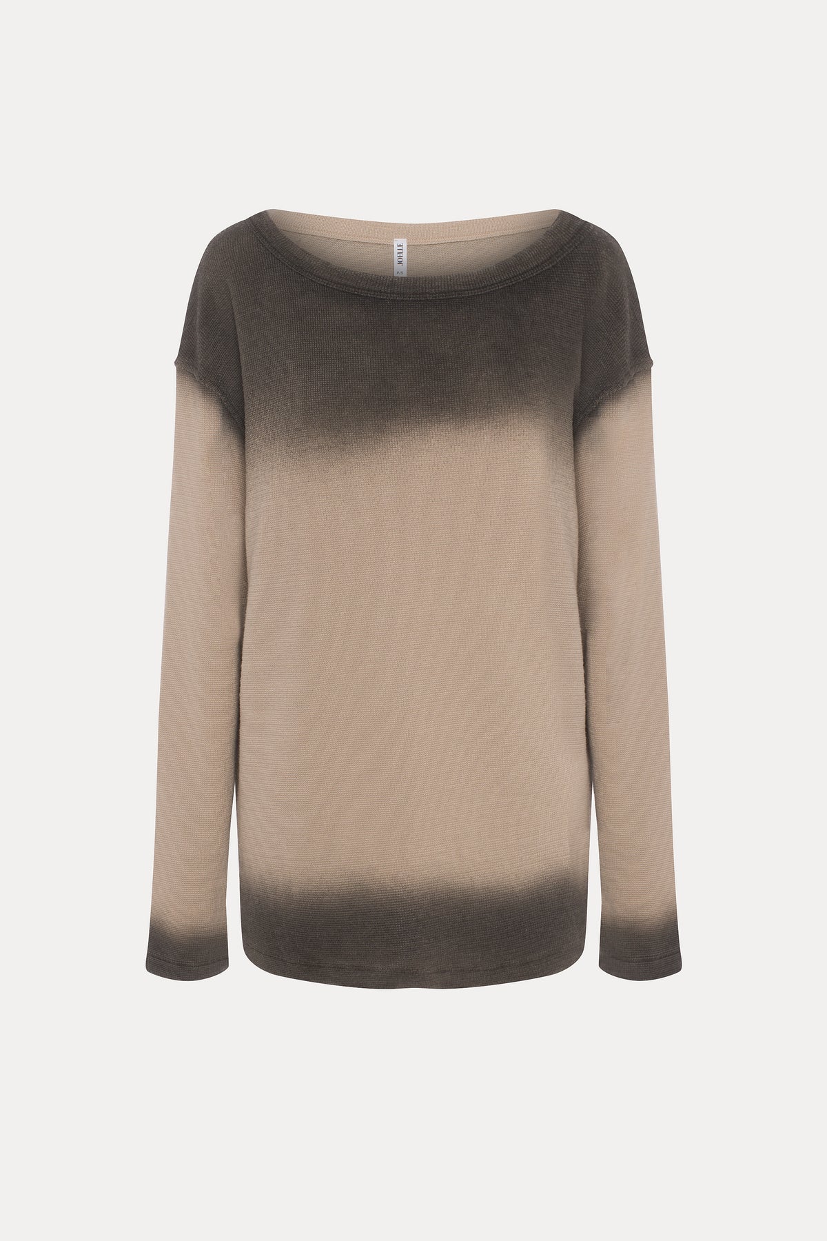 Zack | Beige gradient oversized sweater