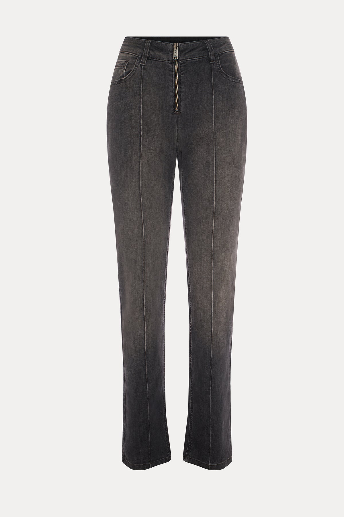 Fredo | Jean skinny noir délavé