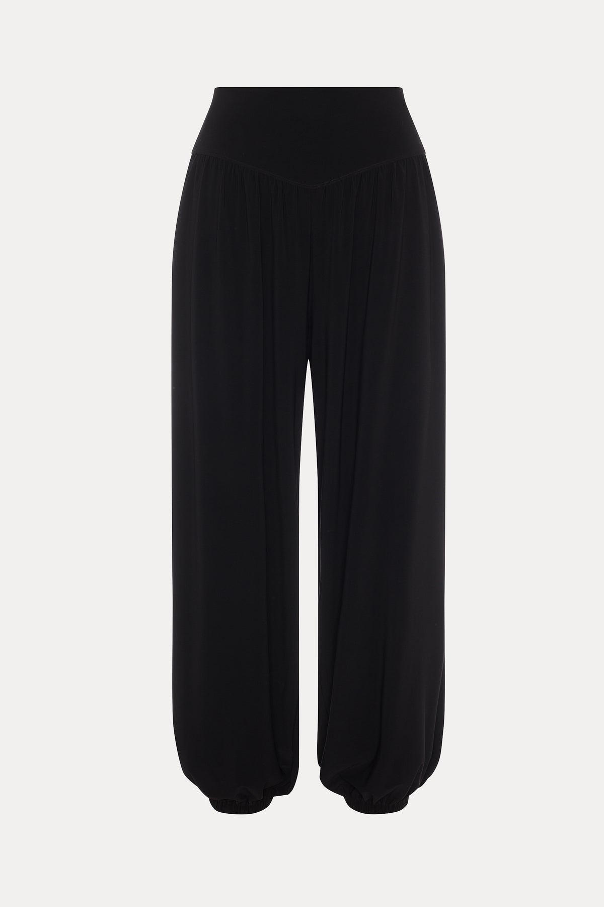 Selia | Black balloon trousers