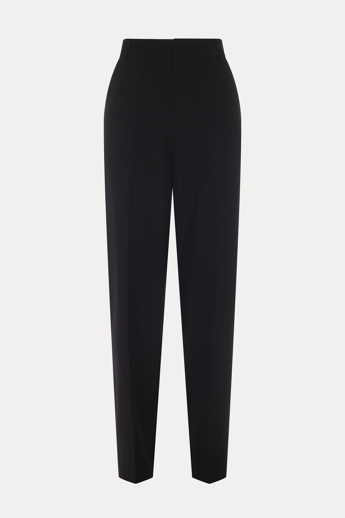 Vito | Pantalon tailleur noir à taille haute