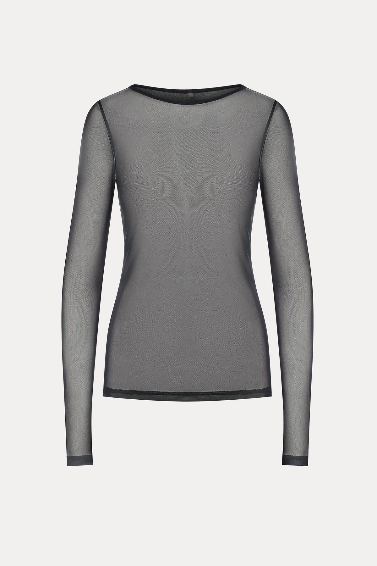 Dereck | Black transparent top