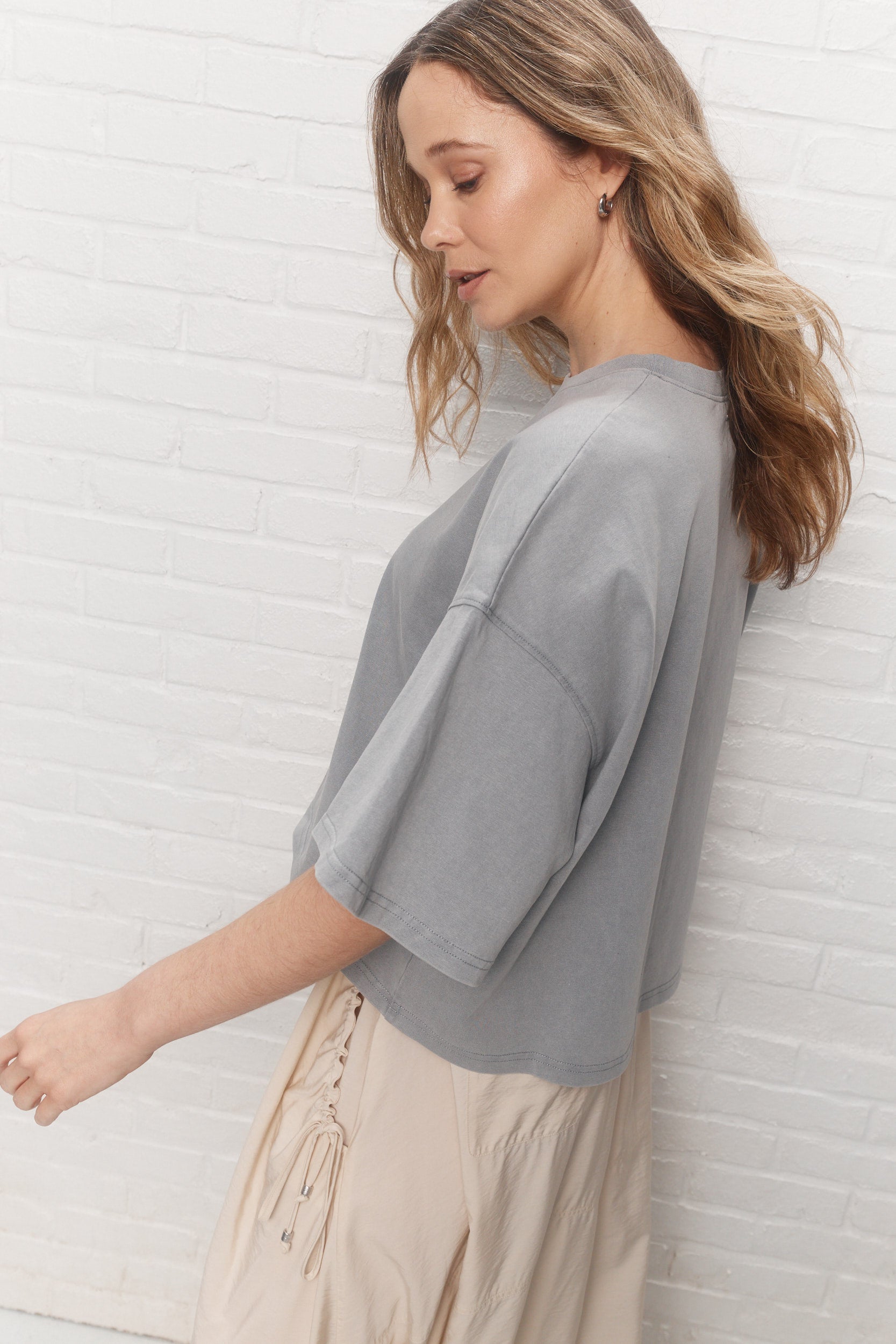 Frost | Faded grey T-shirt