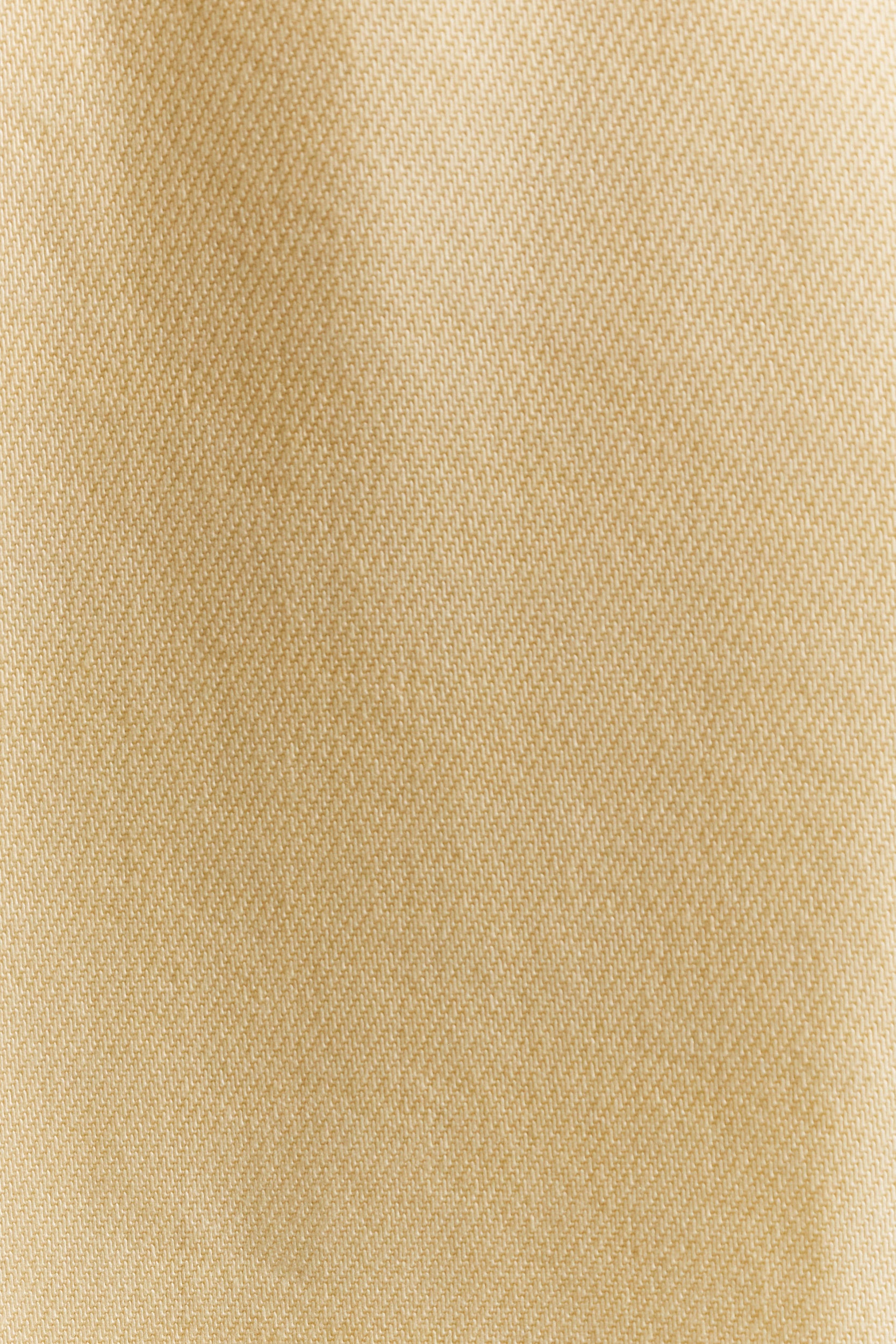 Mavis | Robe chemise jaune pâle