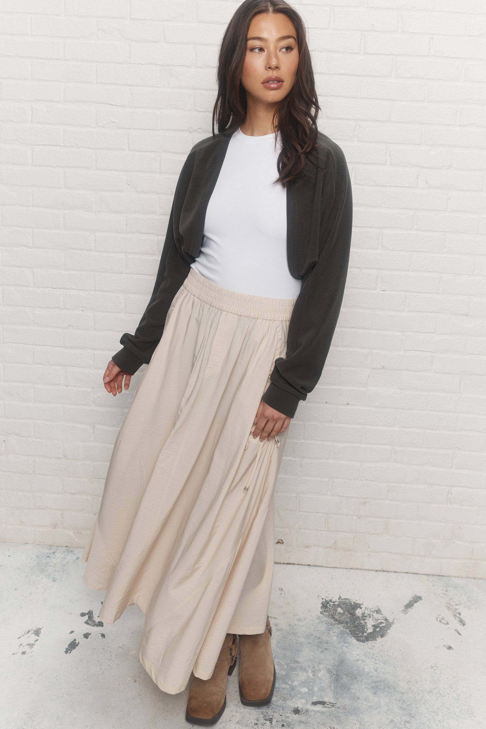 Thorn | Cream skirt