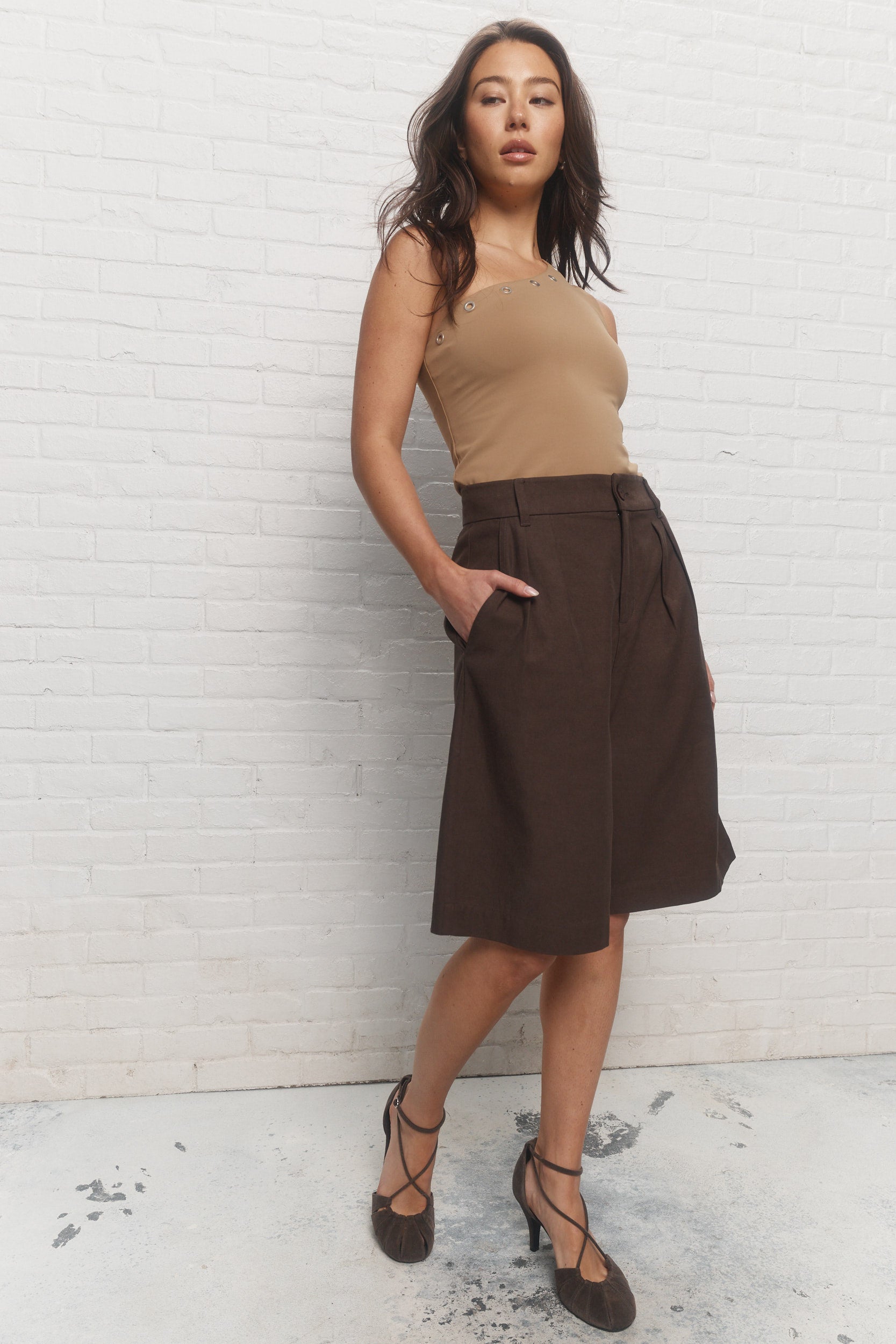 Erina Camisole tan JOELLE Collection