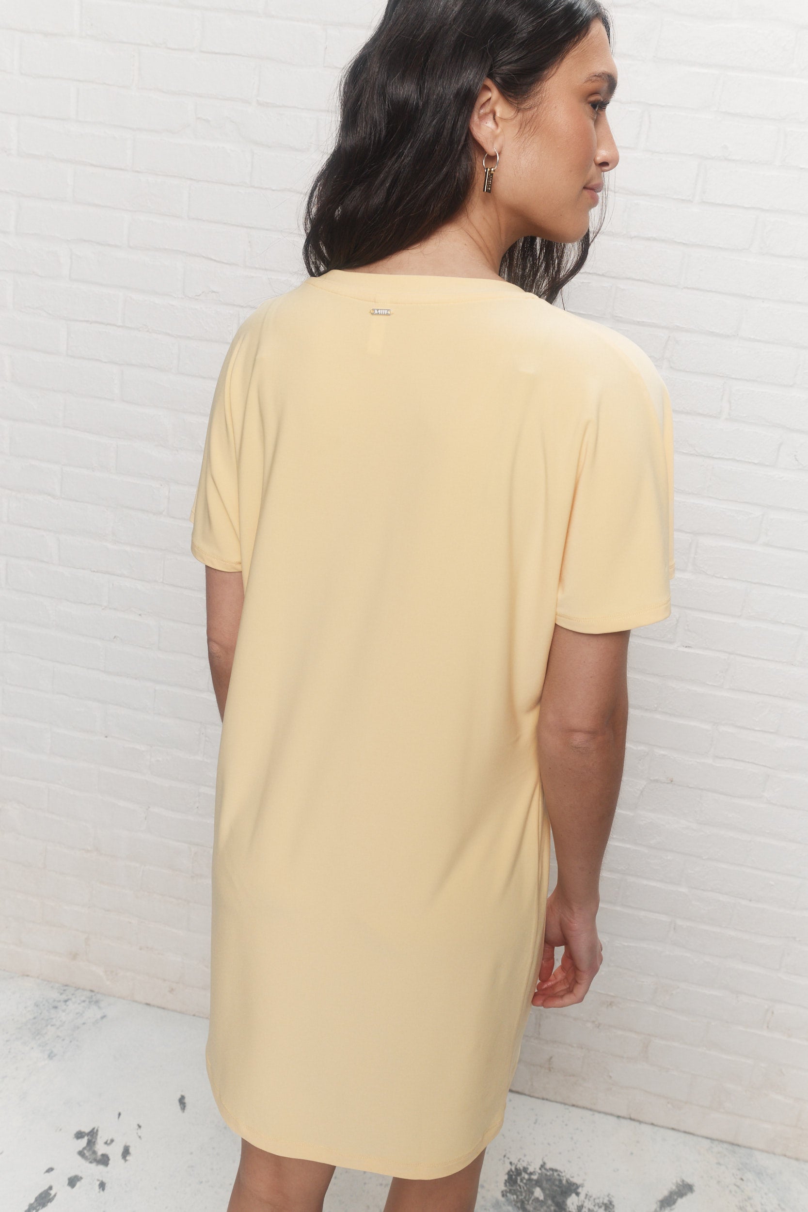 Flo | The yellow V-neck dress