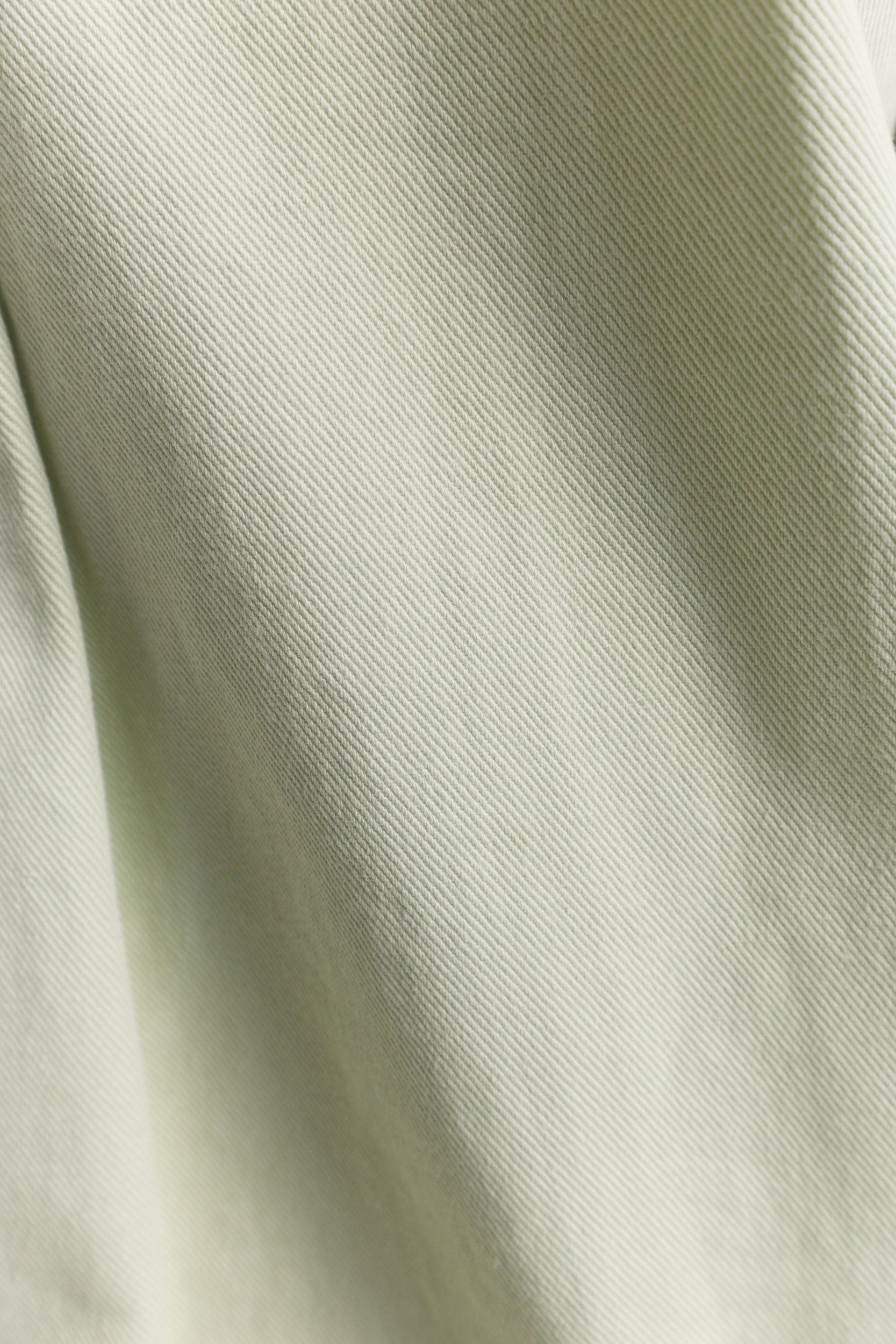 Helix | Veste en denim vert pâle délavé