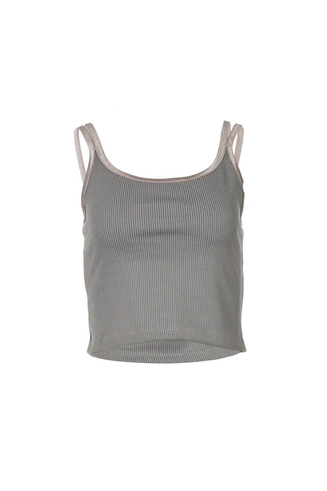Camisole détente bleu-gris texturée | North JOELLE Collection