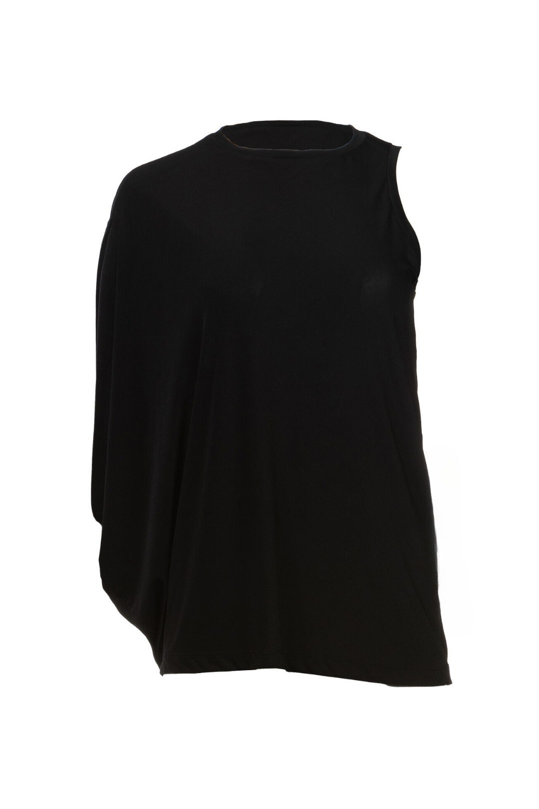 Black asymmetrical sweater | Joaquin