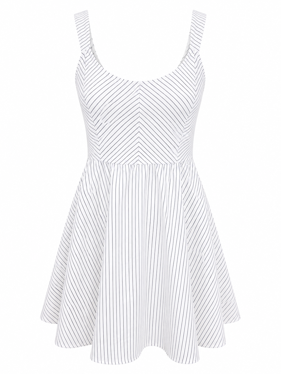 Paloma | White Striped Dress