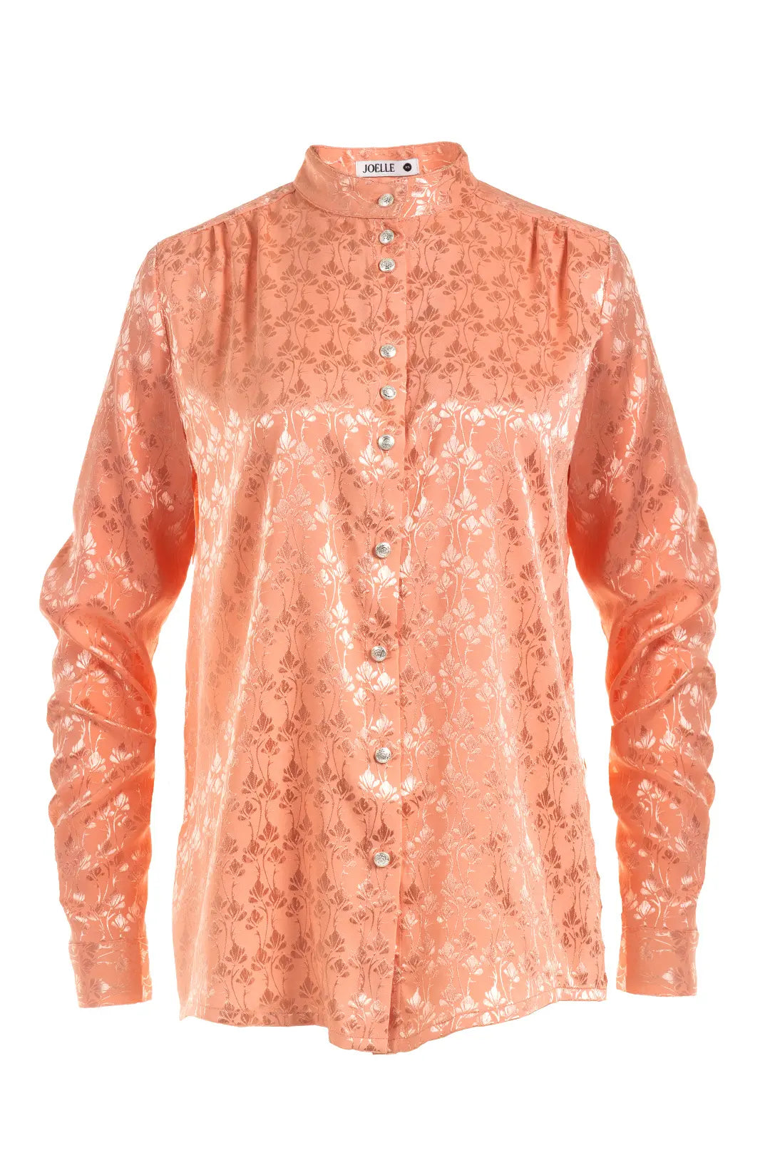 Chemise rose à broderie | Sushi JOELLE Collection