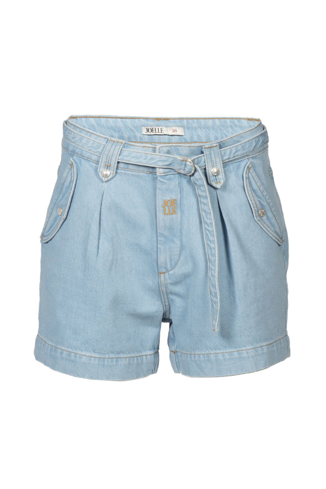 Pale blue denim shorts | Sarah