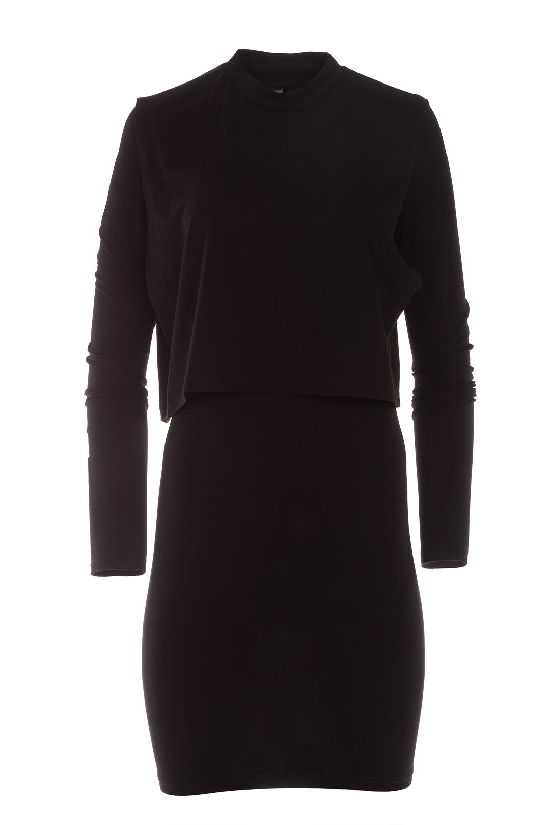 Fitted black dress | Hilo