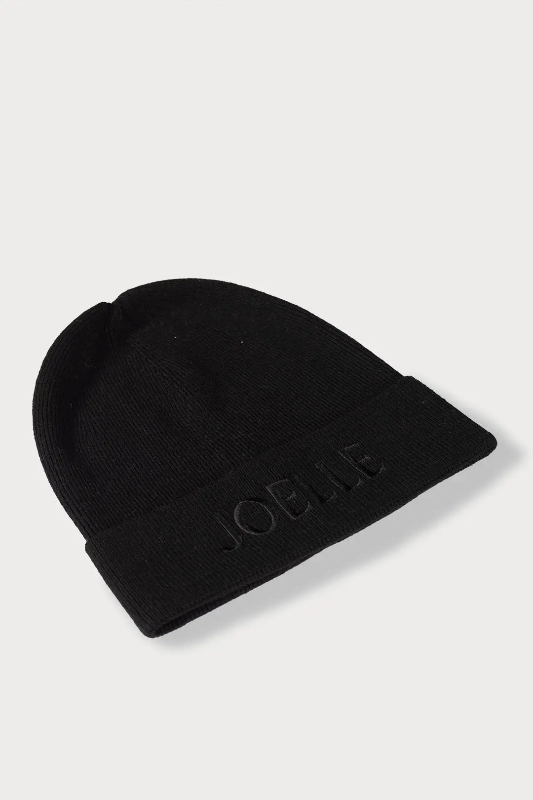 Tuque noire en tricot | Ramone JOELLE Collection