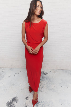 Robe Dirndl Loredana Pour Femme - Velours Rouge, Taille 34, Avec Tablier Dentelle