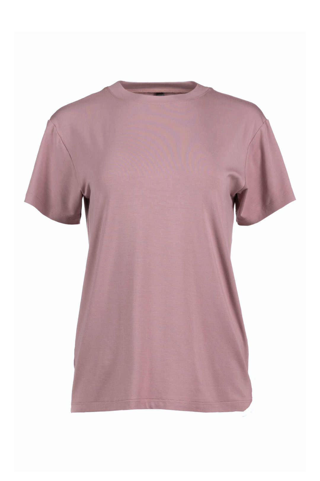 T-shirt rose encolure ronde | Samie