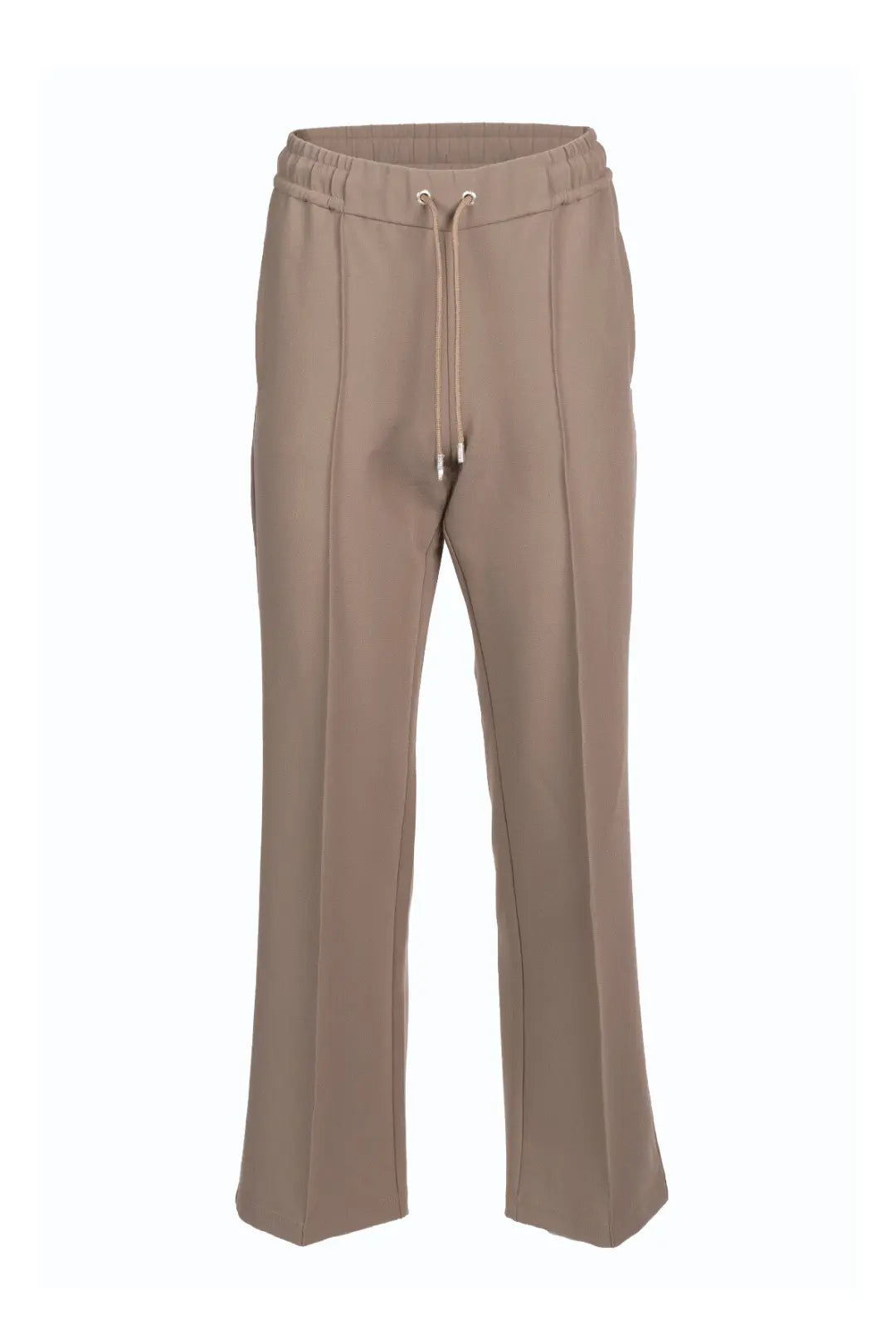 Pantalon taupe à jambe droite | Barlee JOELLE Collection