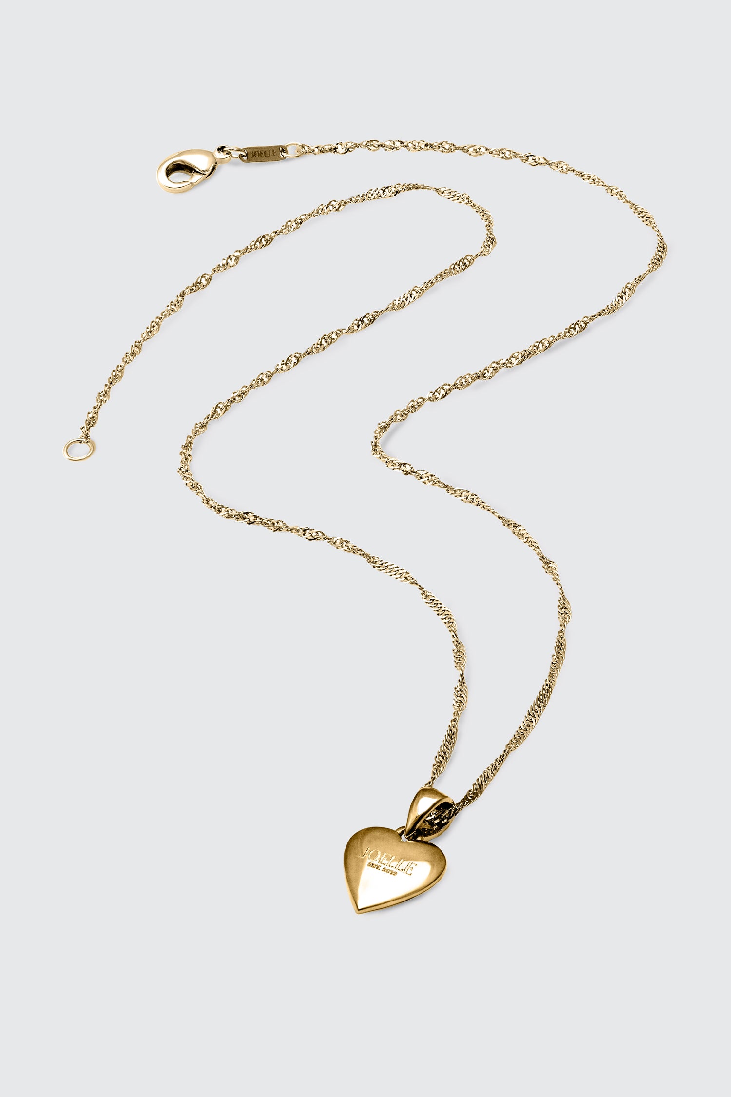 Collier or à pendentif coeur | Ridge JOELLE Collection